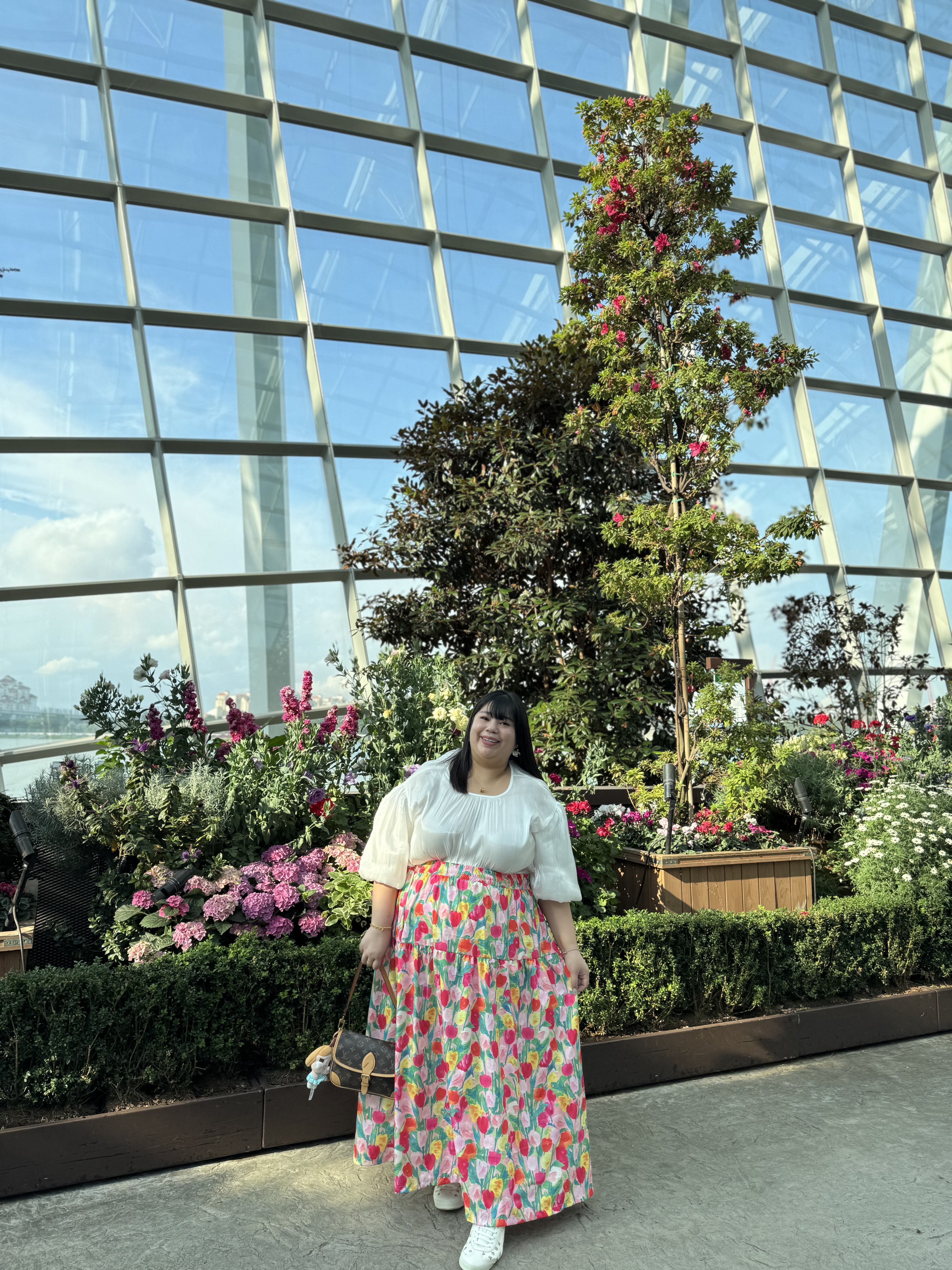 Field of Tulip Skirt | Plus Size Skirt