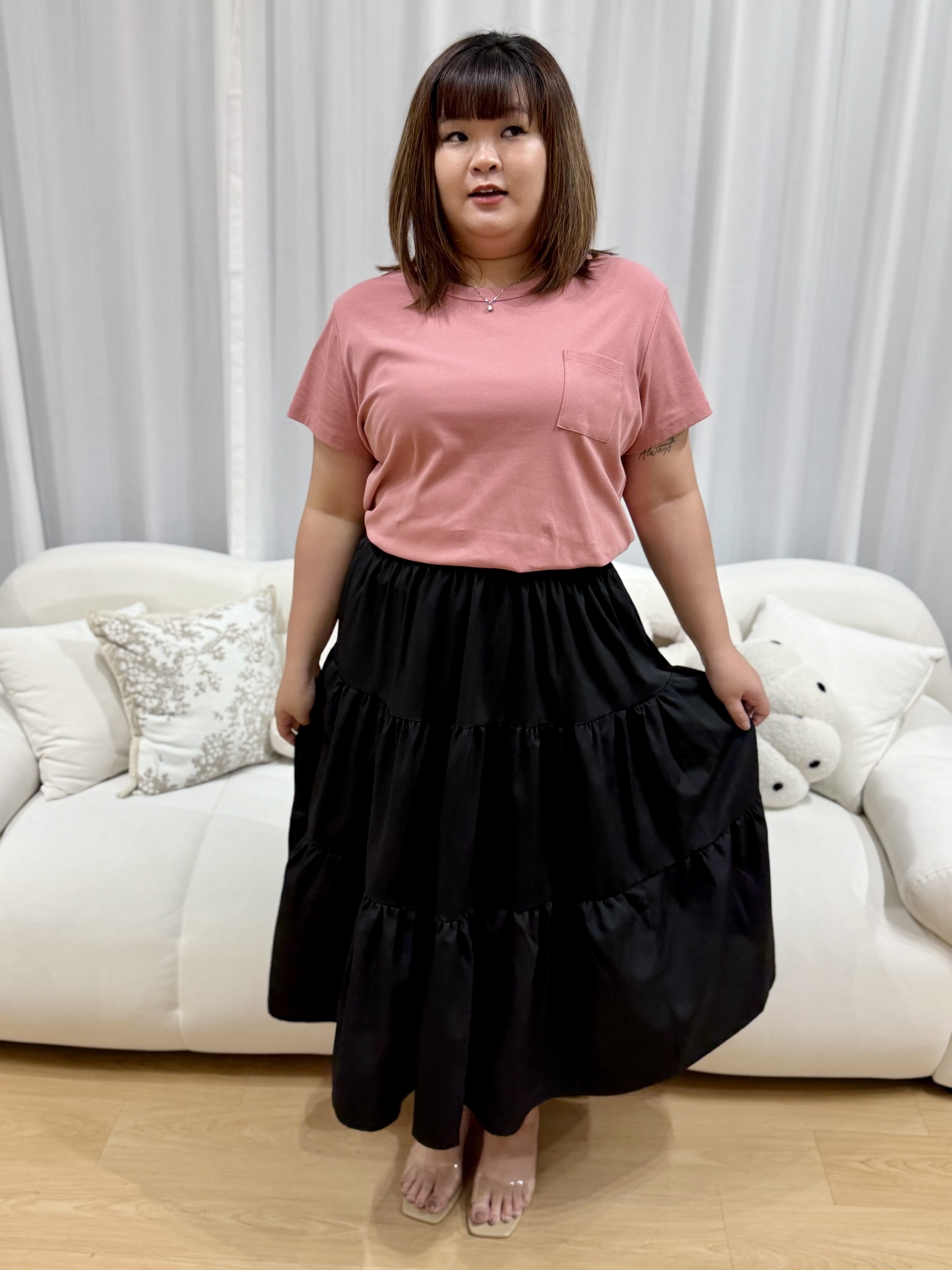 Trinity Tier Skirt | Plus Size Skirt