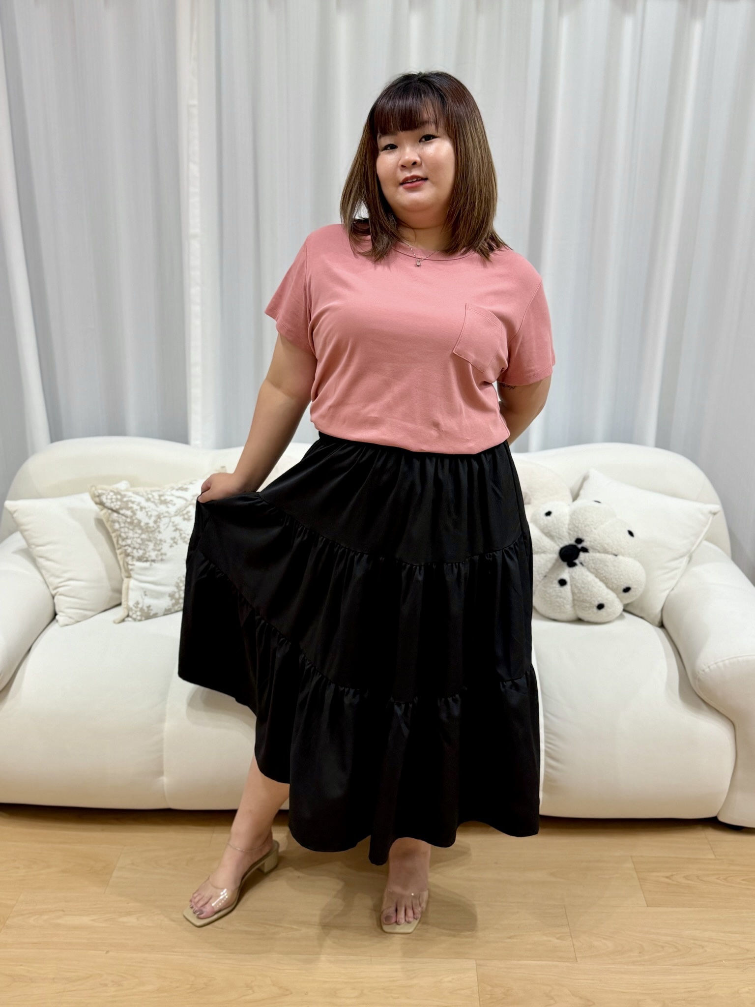 Trinity Tier Skirt | Plus Size Skirt