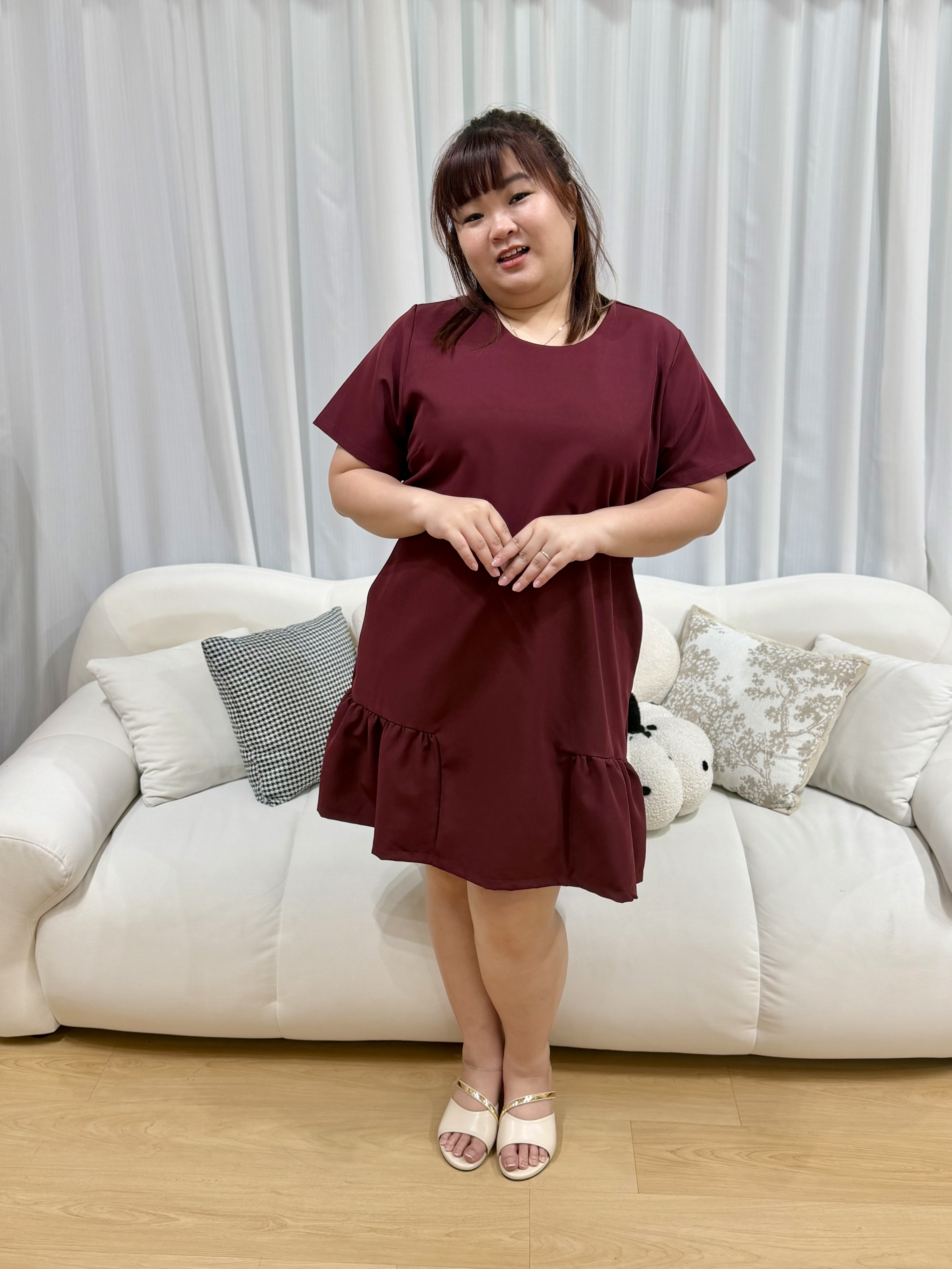 Crystal Work Dress | Plus Size Dress