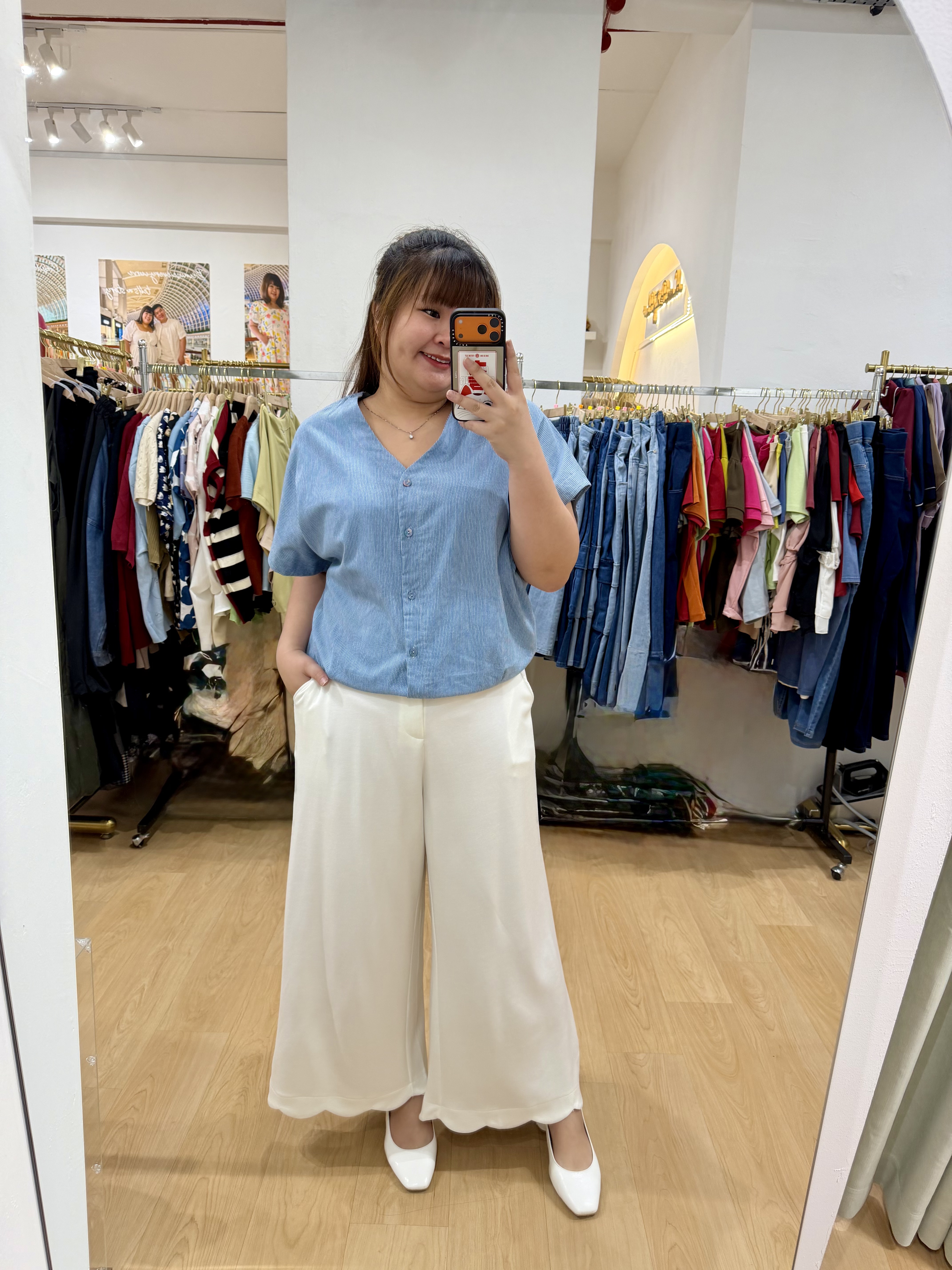 Love+ Sajin Triple Button Top | Plus Size Top