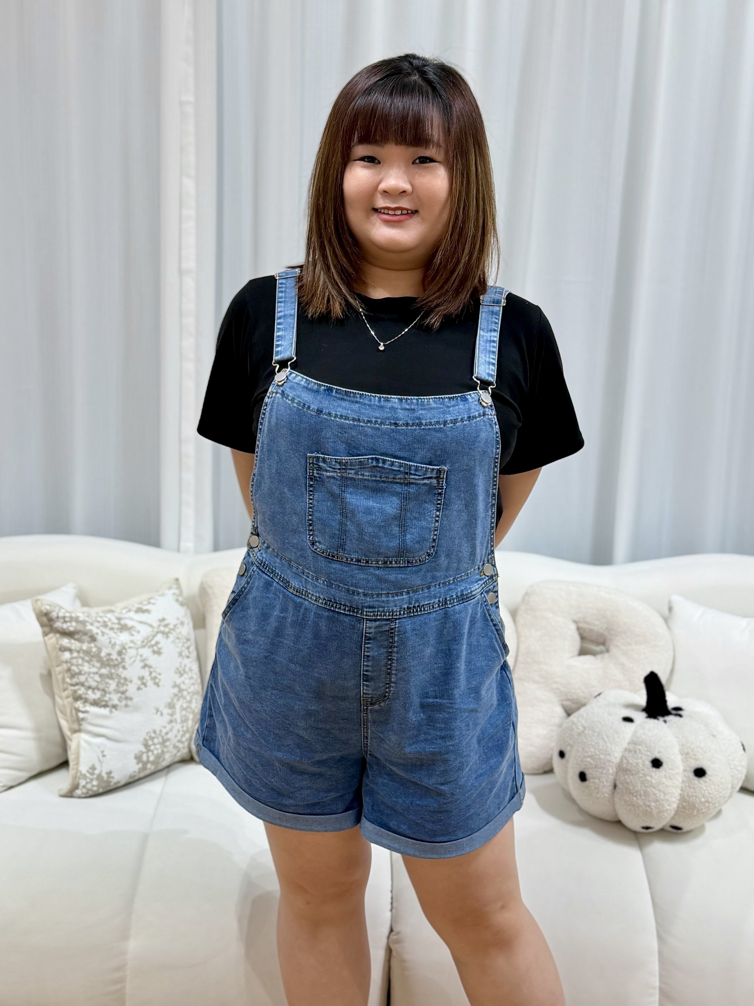 Love+ Soft TW Denim Dungaree