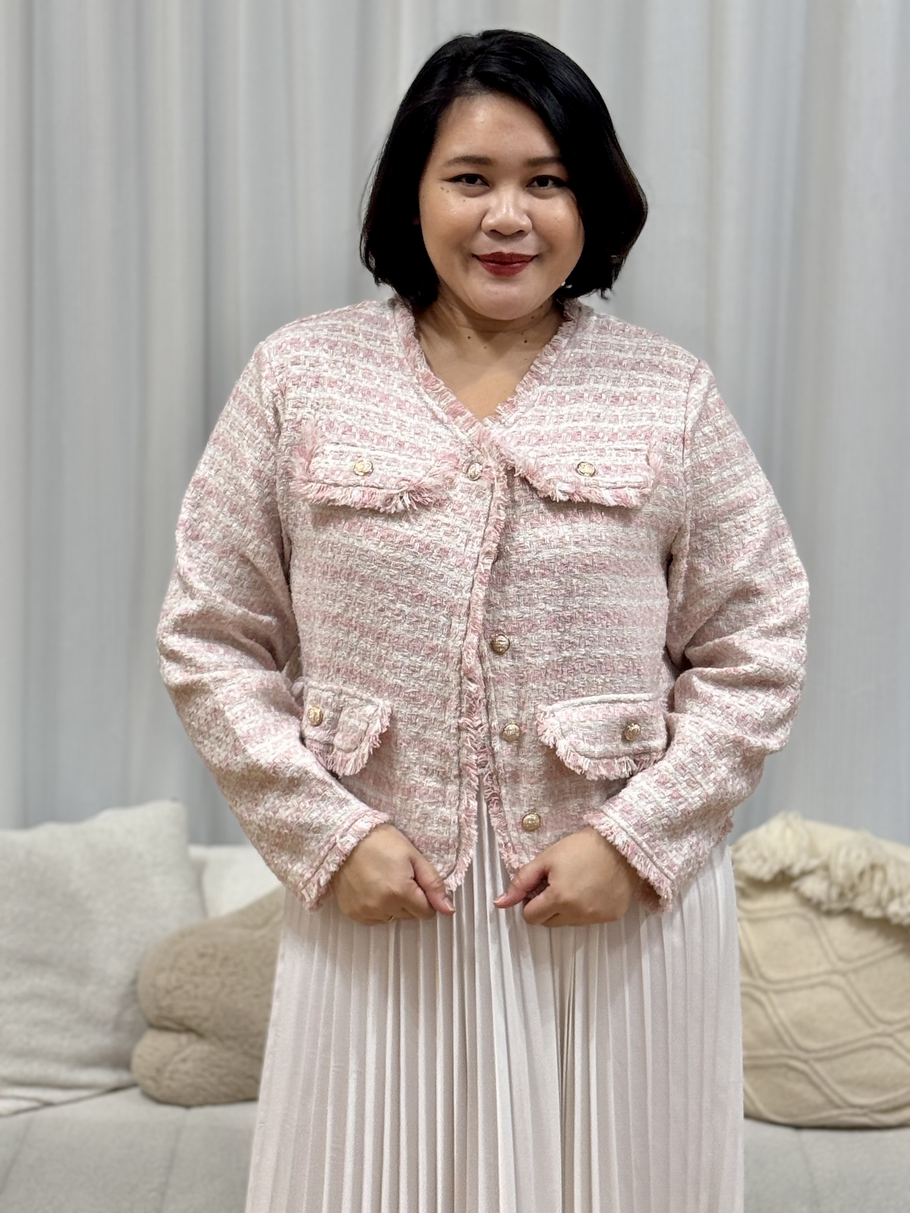 Jessabell COCO Tweet Blazer | Plus Size Blazer