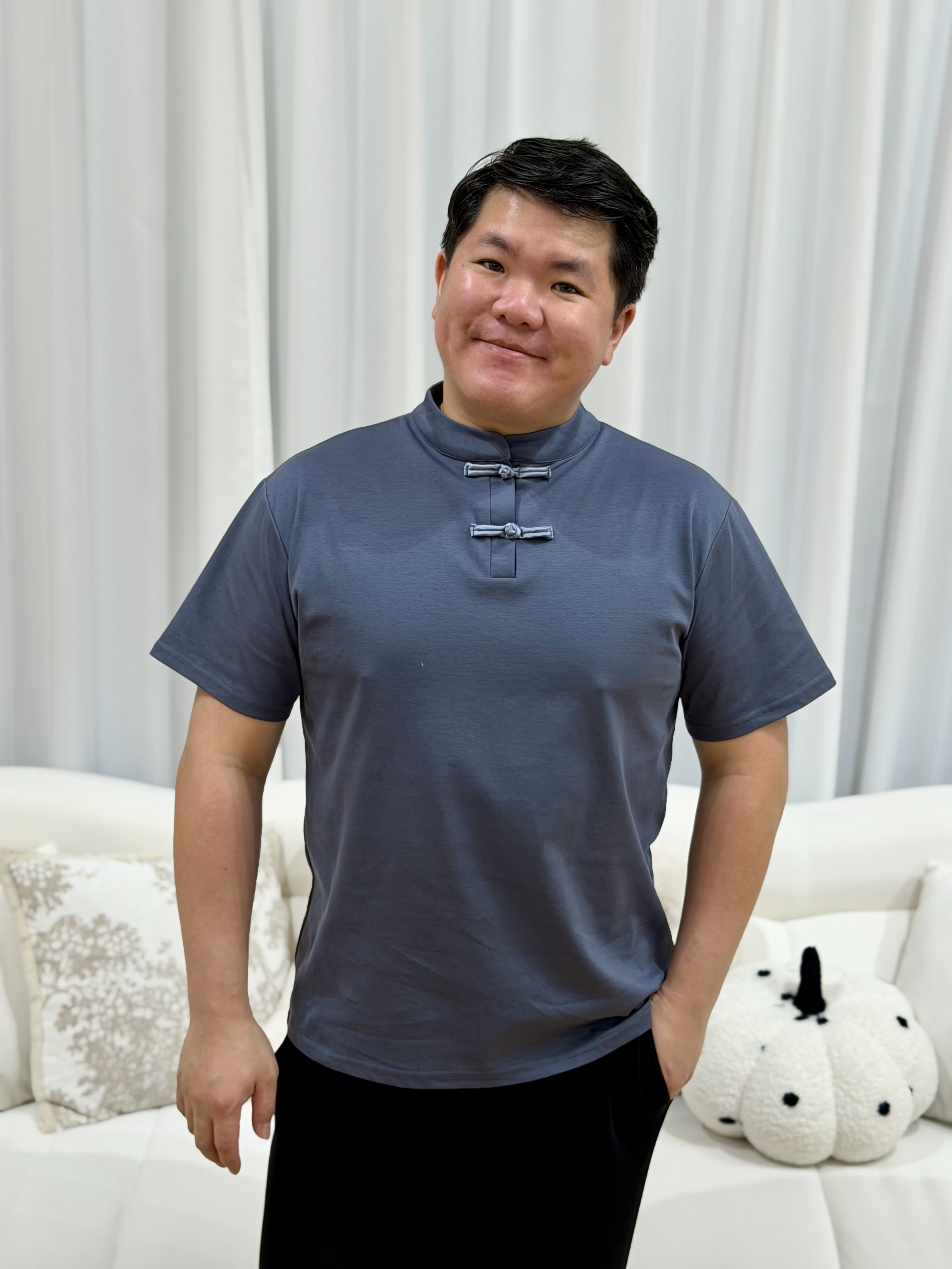 悦儿 Qipao Men Top | Plus Size Men Top