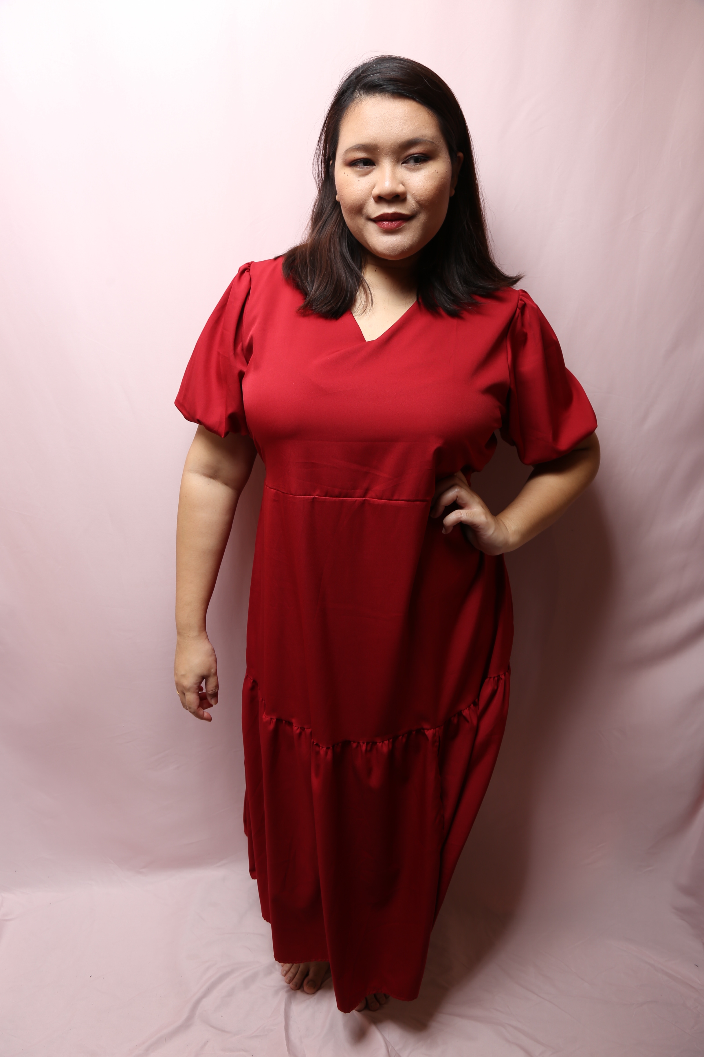 Shaney V Simple Dress |Plus Size Dress