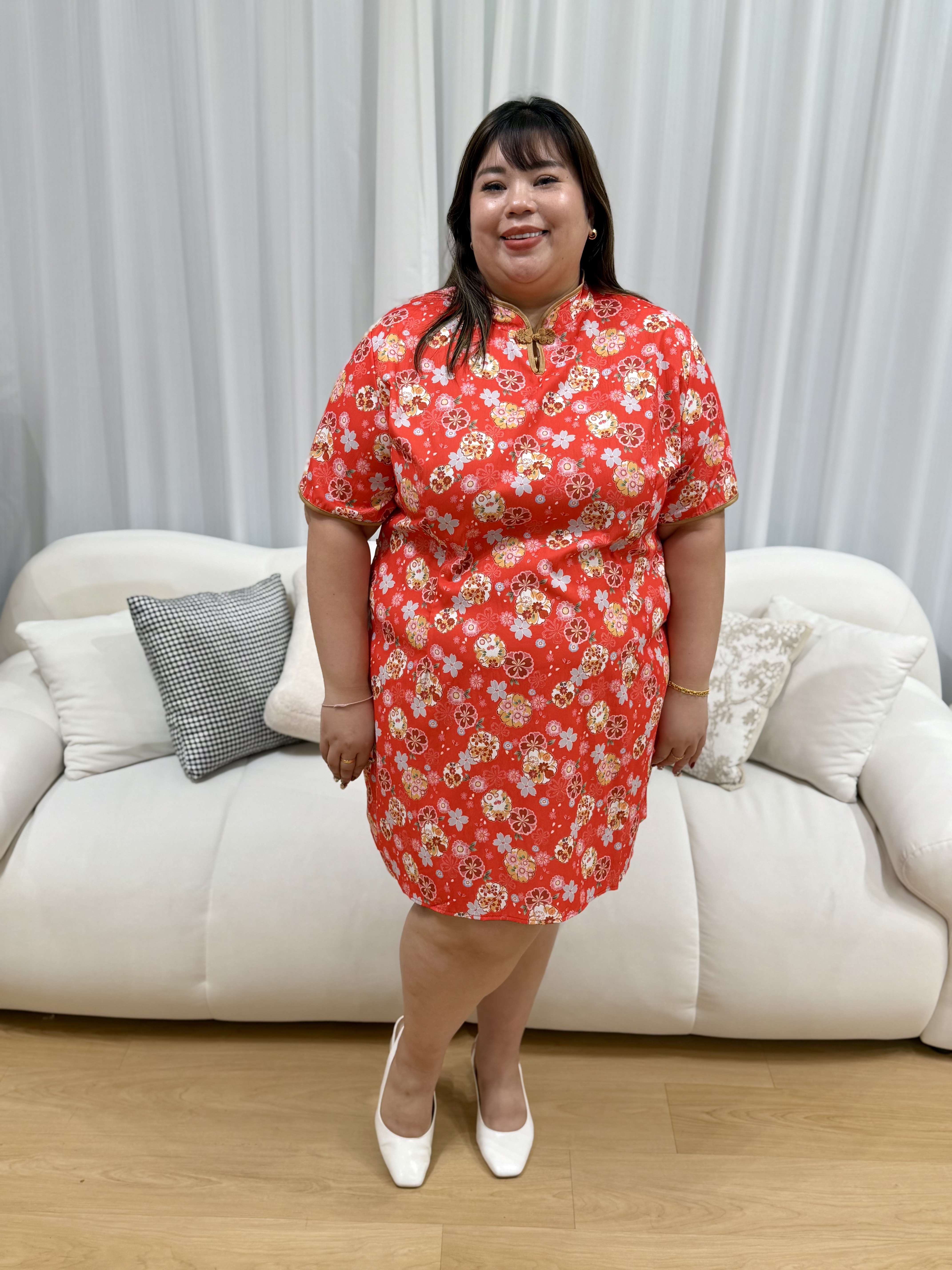 Akari Qipao Dress | Plus Size Dress