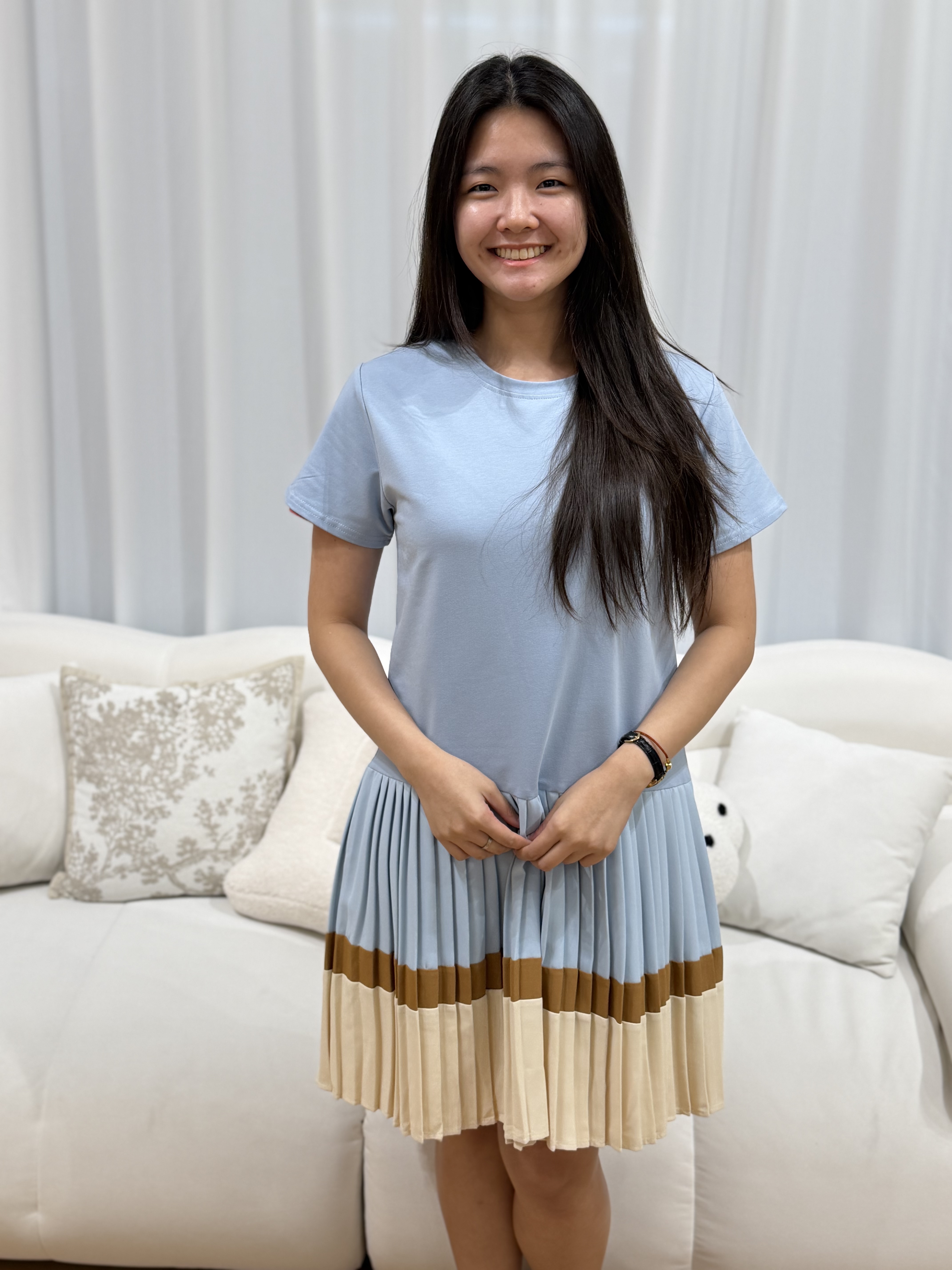 Ommni Pleated Dress | Plus Size Dress