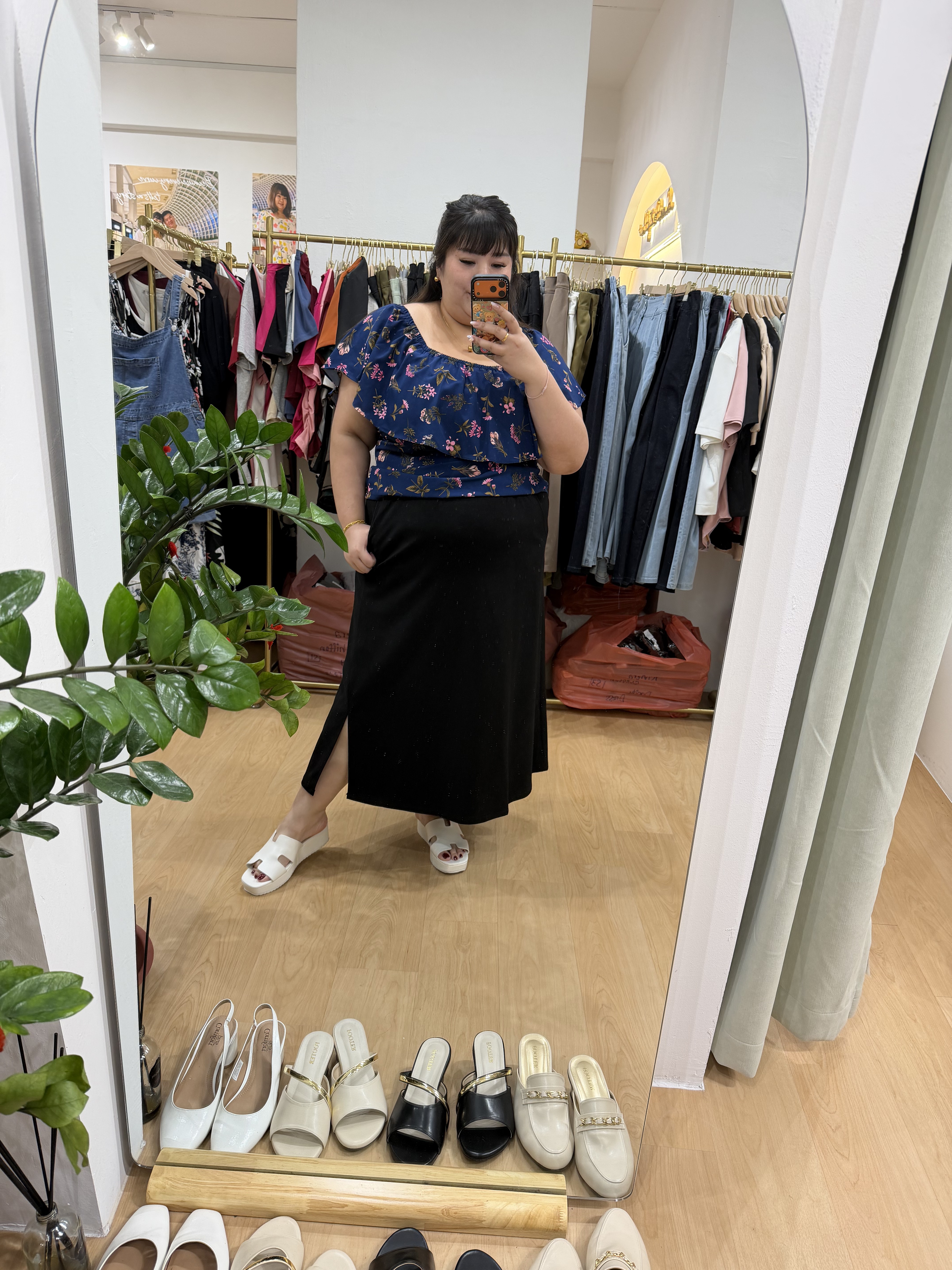 Premium AC A-line Skirt #2197 | Plus Size Skirt