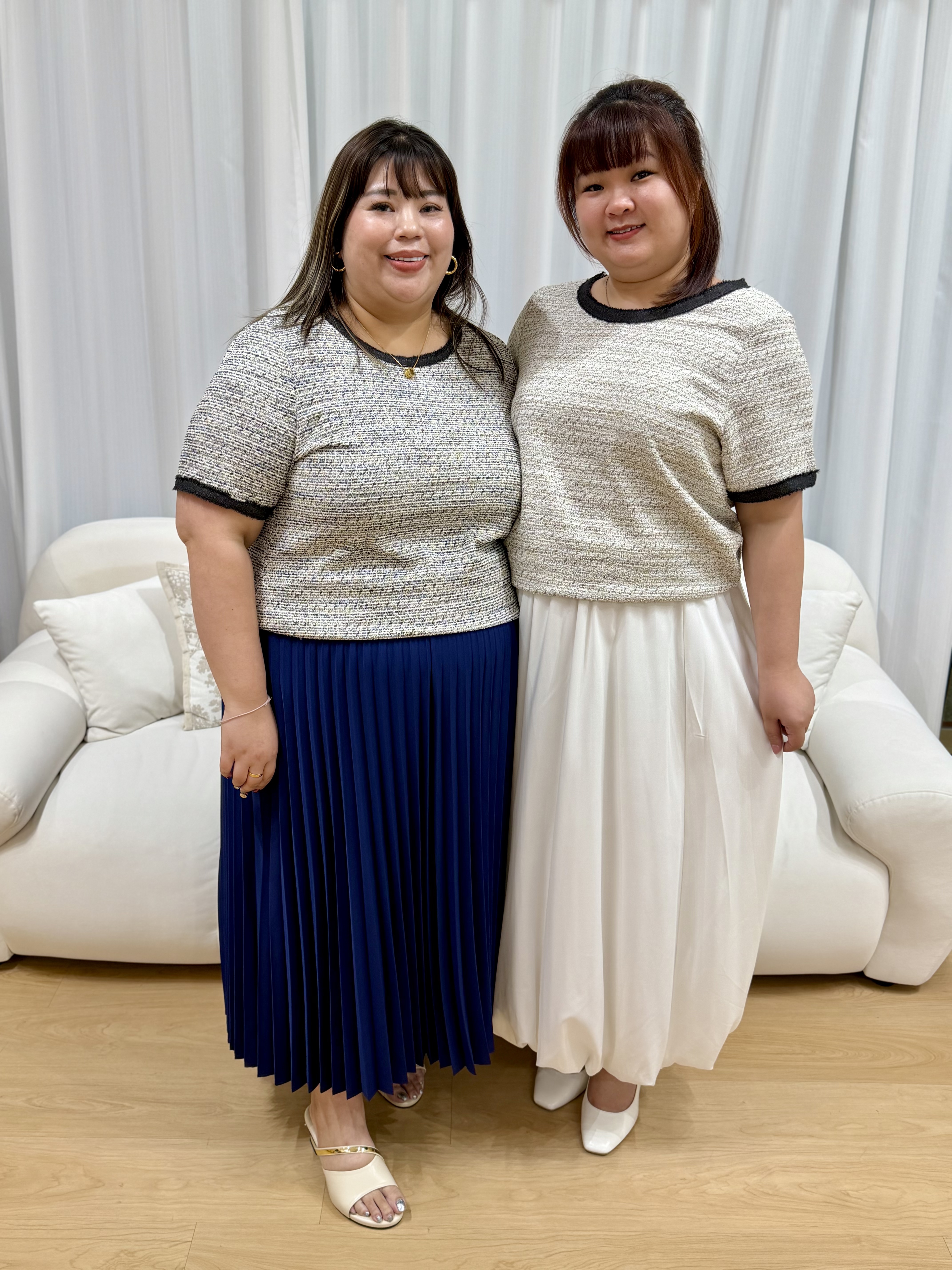 Pixie Black Tweet Top | Plus Size Top