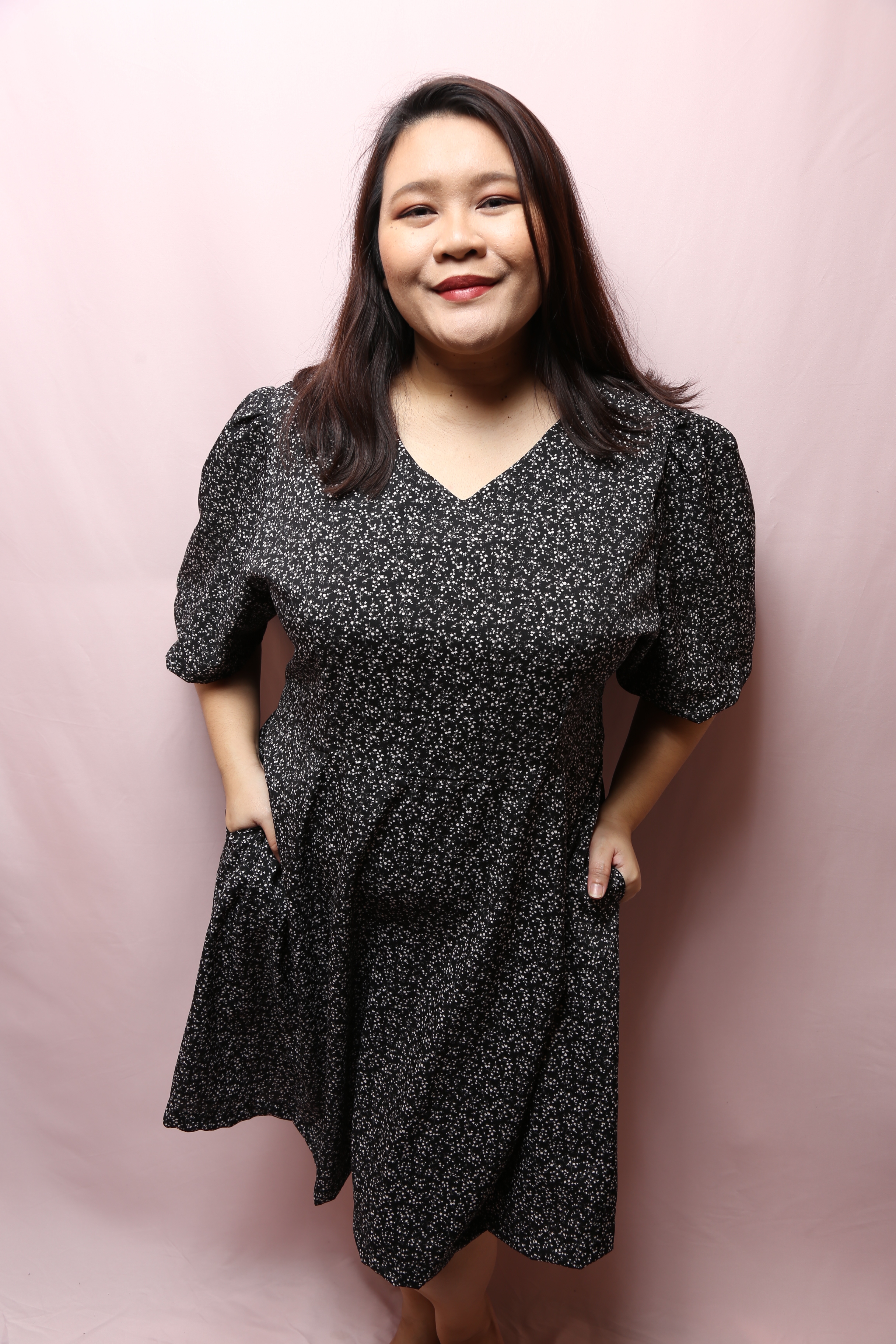 Love+ OSFA Casey Blossom Dress | Plus size dress