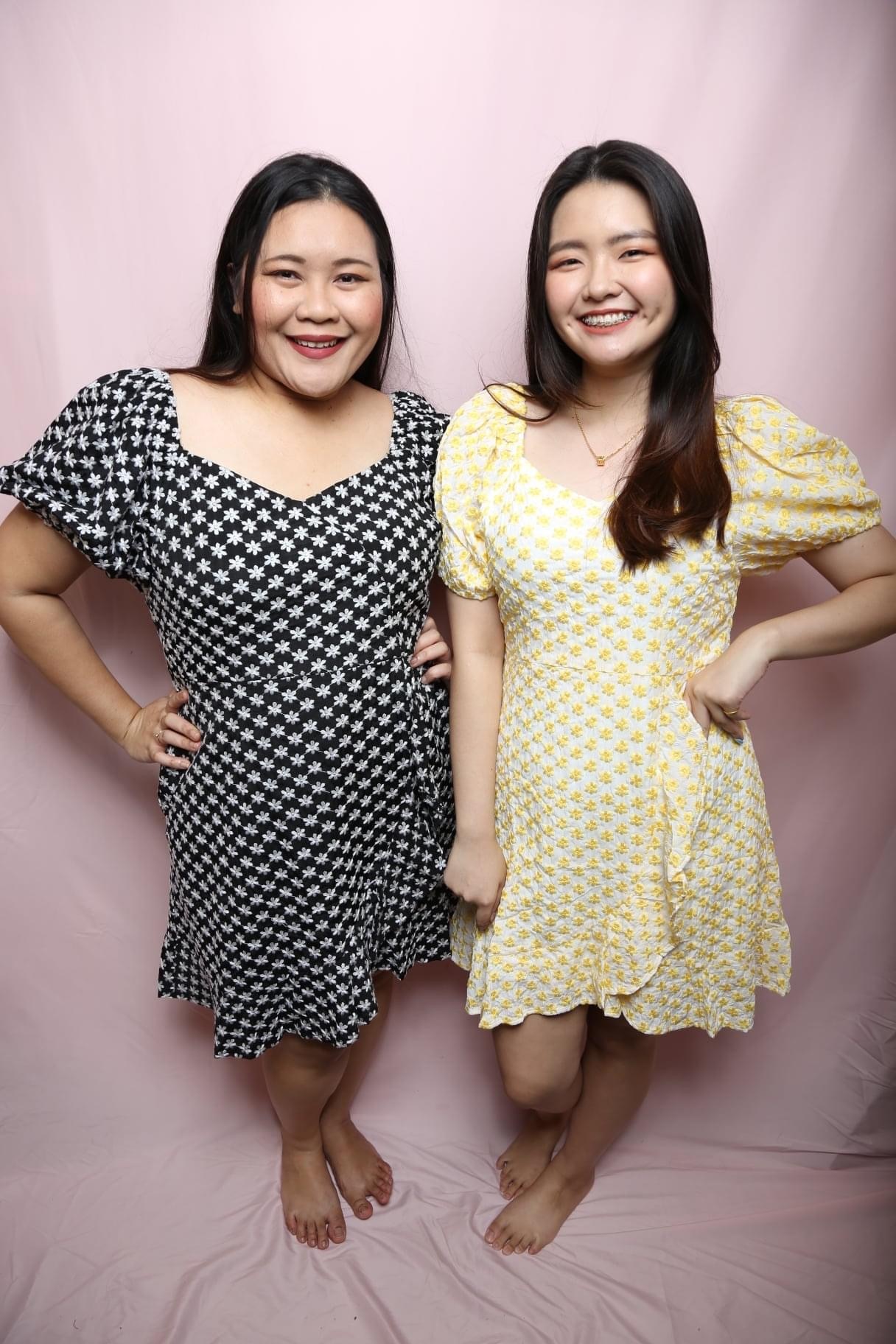 Love+ Avery Black  3D Dress | Plus Size Dress Singapore