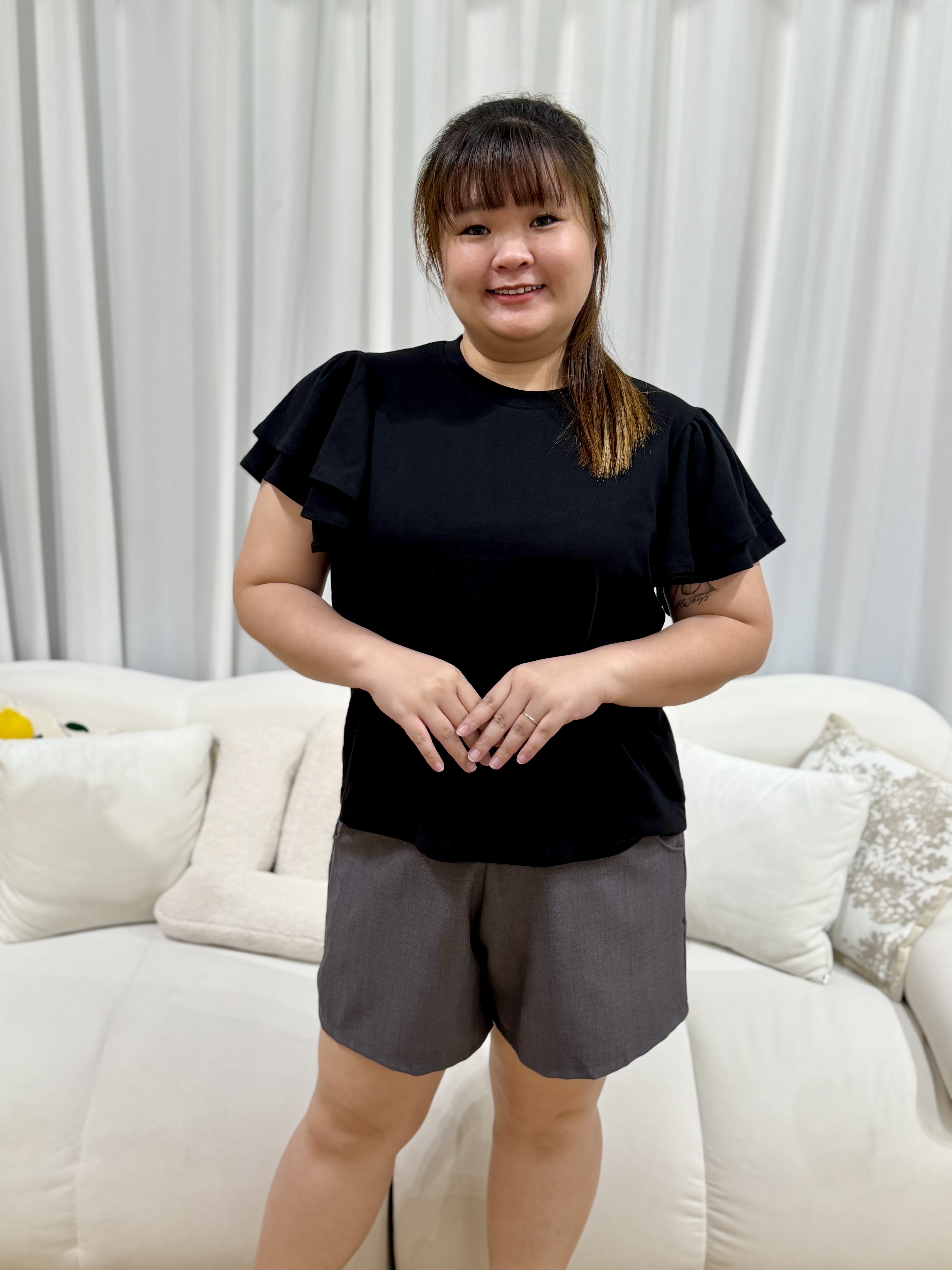 Love+ Queenie Slim Fit Shorts | Plus Size Shorts