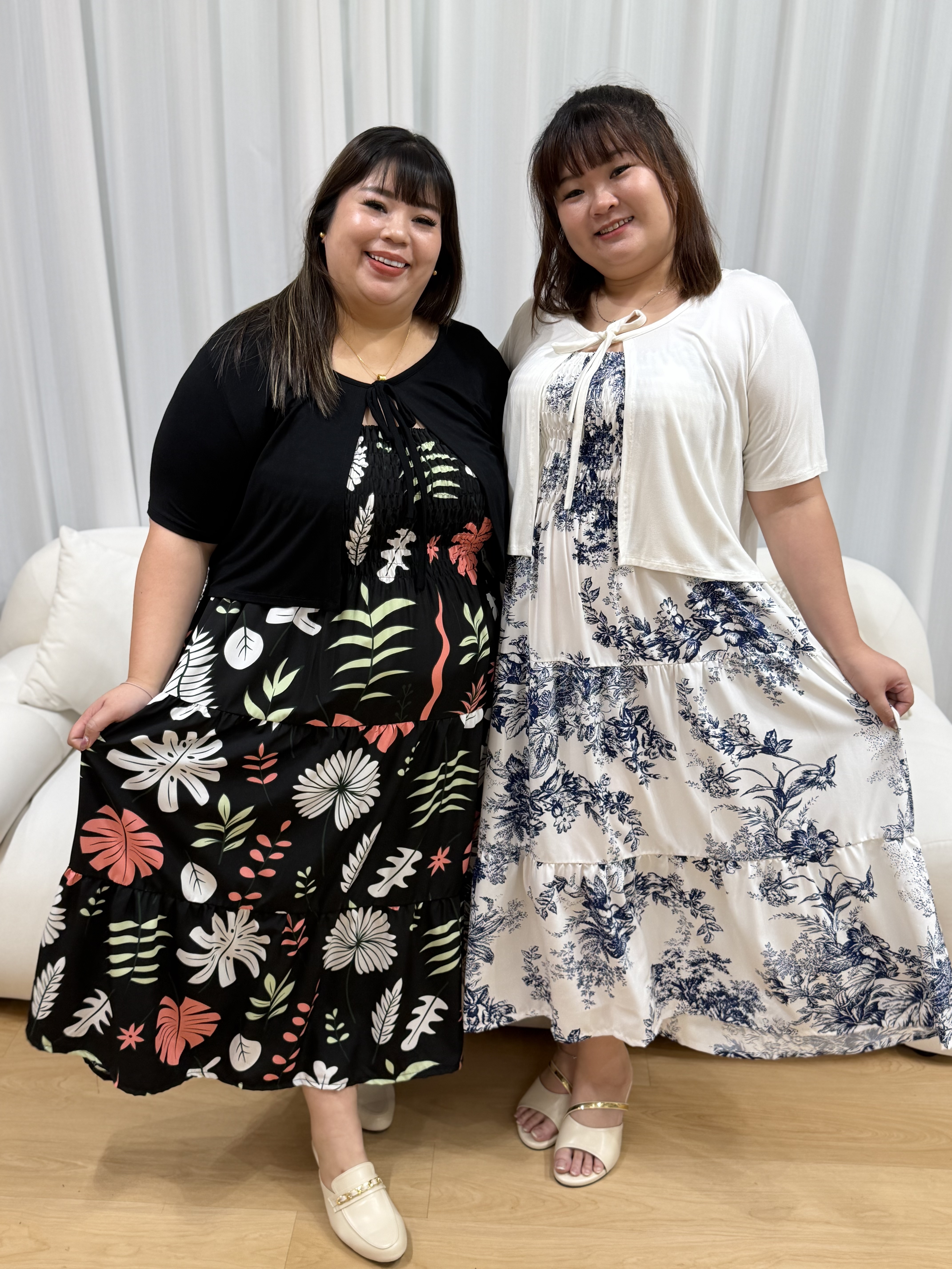 Classic Chloe Floral Dress | Plus Size Dress