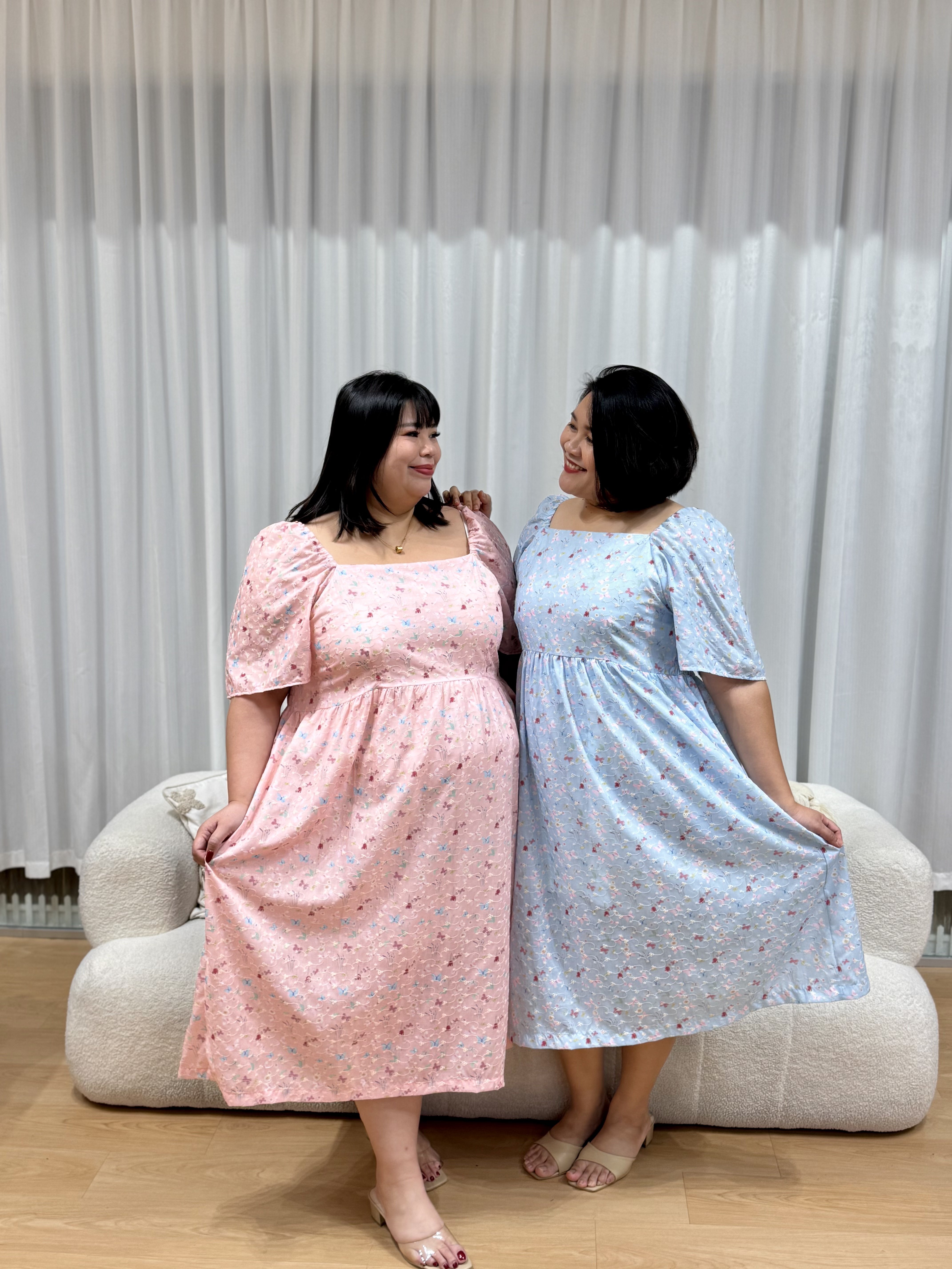 Love+ Tammy Embroidery Lace Dress | Plus Size Dress