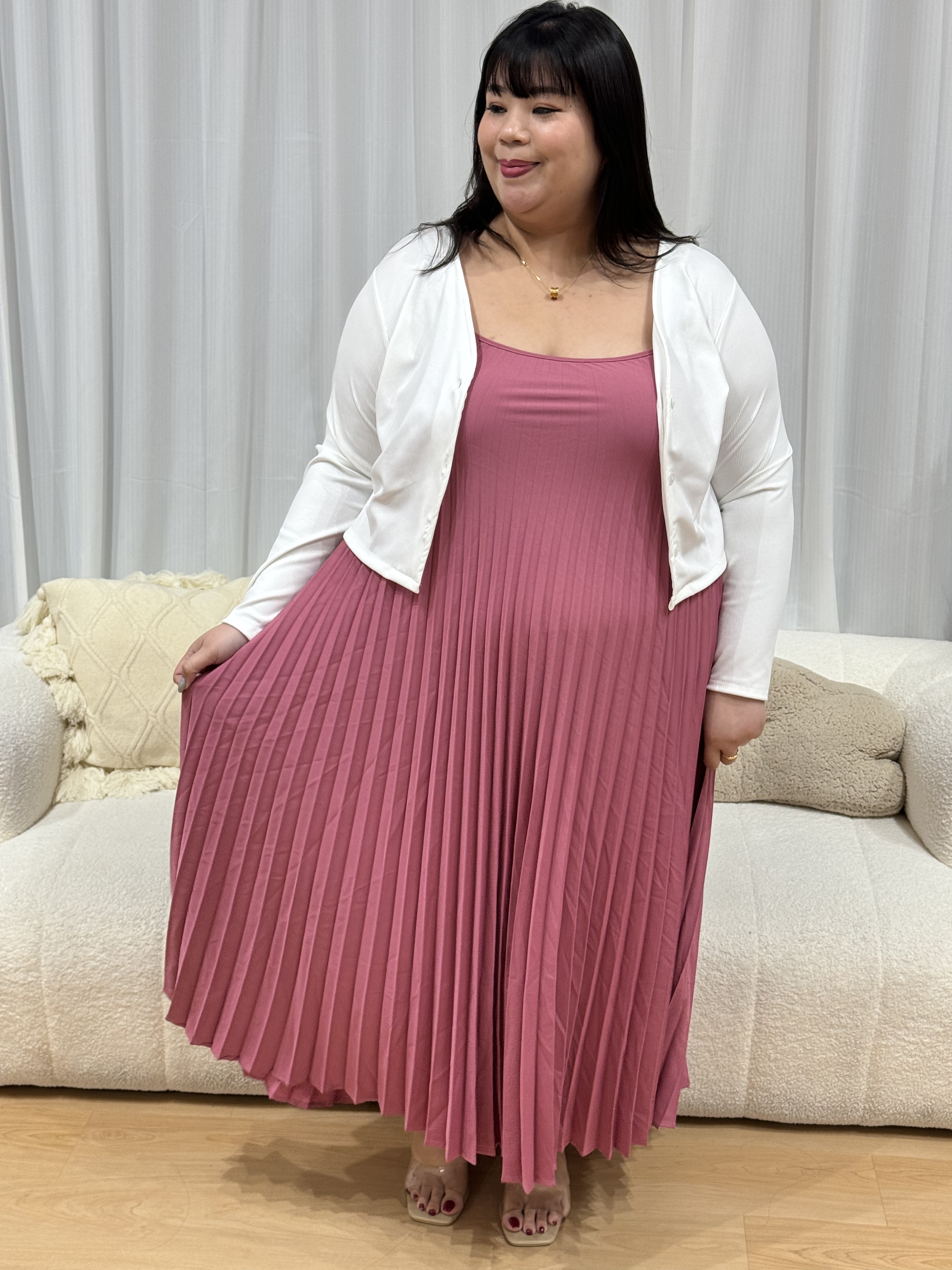 Jacinta Pleated Dress | Plus Size Dress