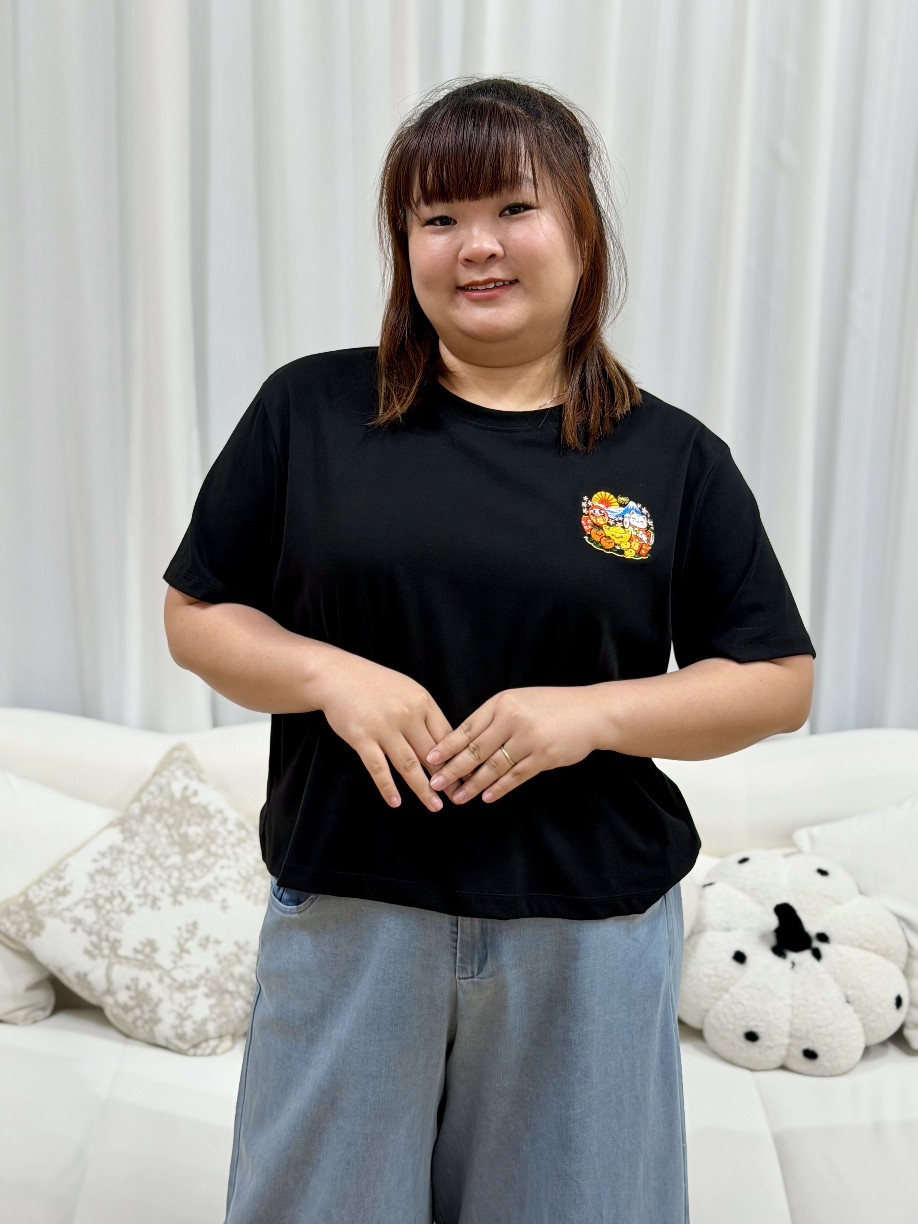 Love+ (Single) Mane-Daru Ladies Premium Cotton Top | Plus Size Top