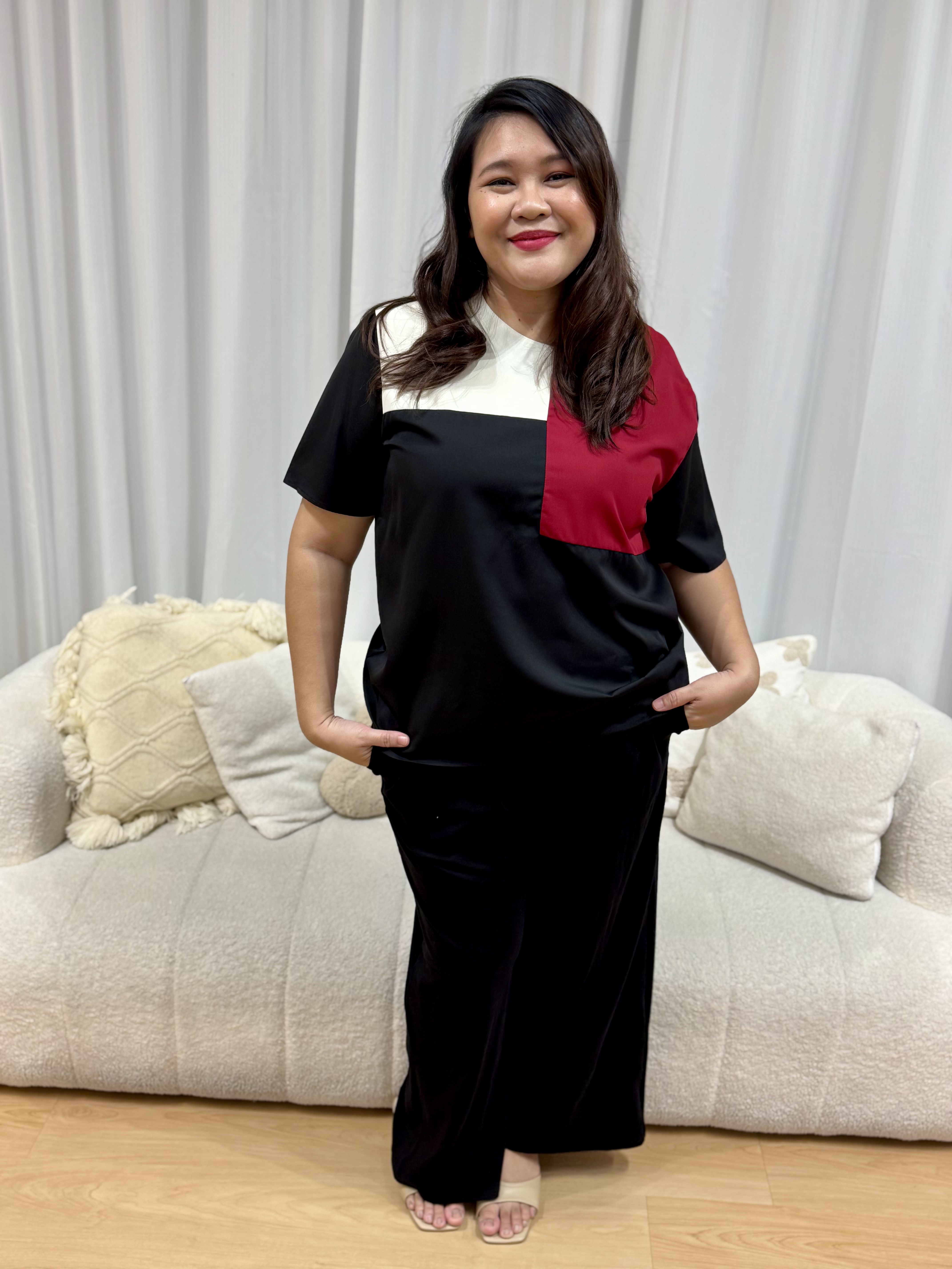 Trixi Tri Tone Top | Plus Size Top