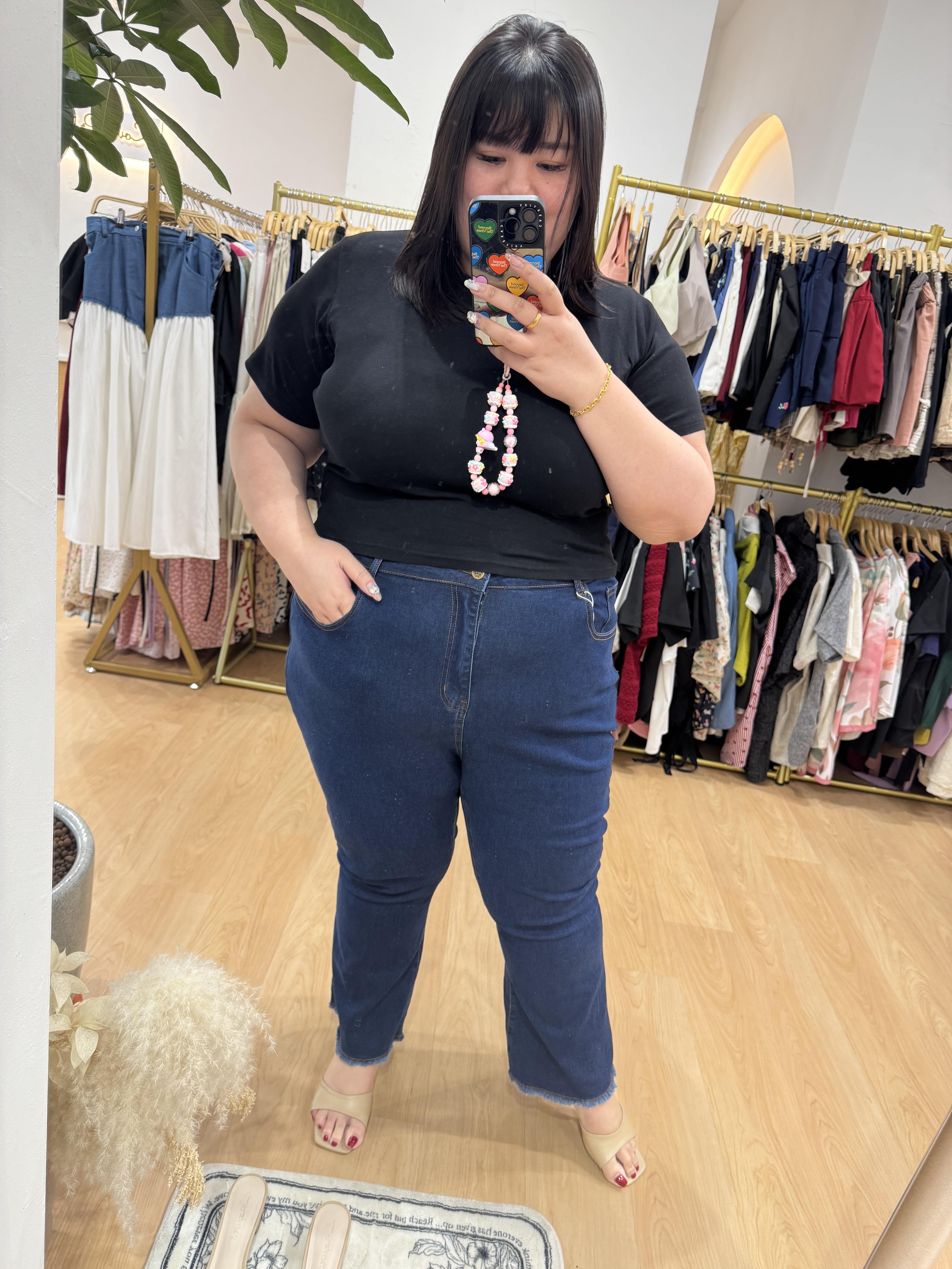 Love+ Dark Violet Lil Belle Jeans Pants