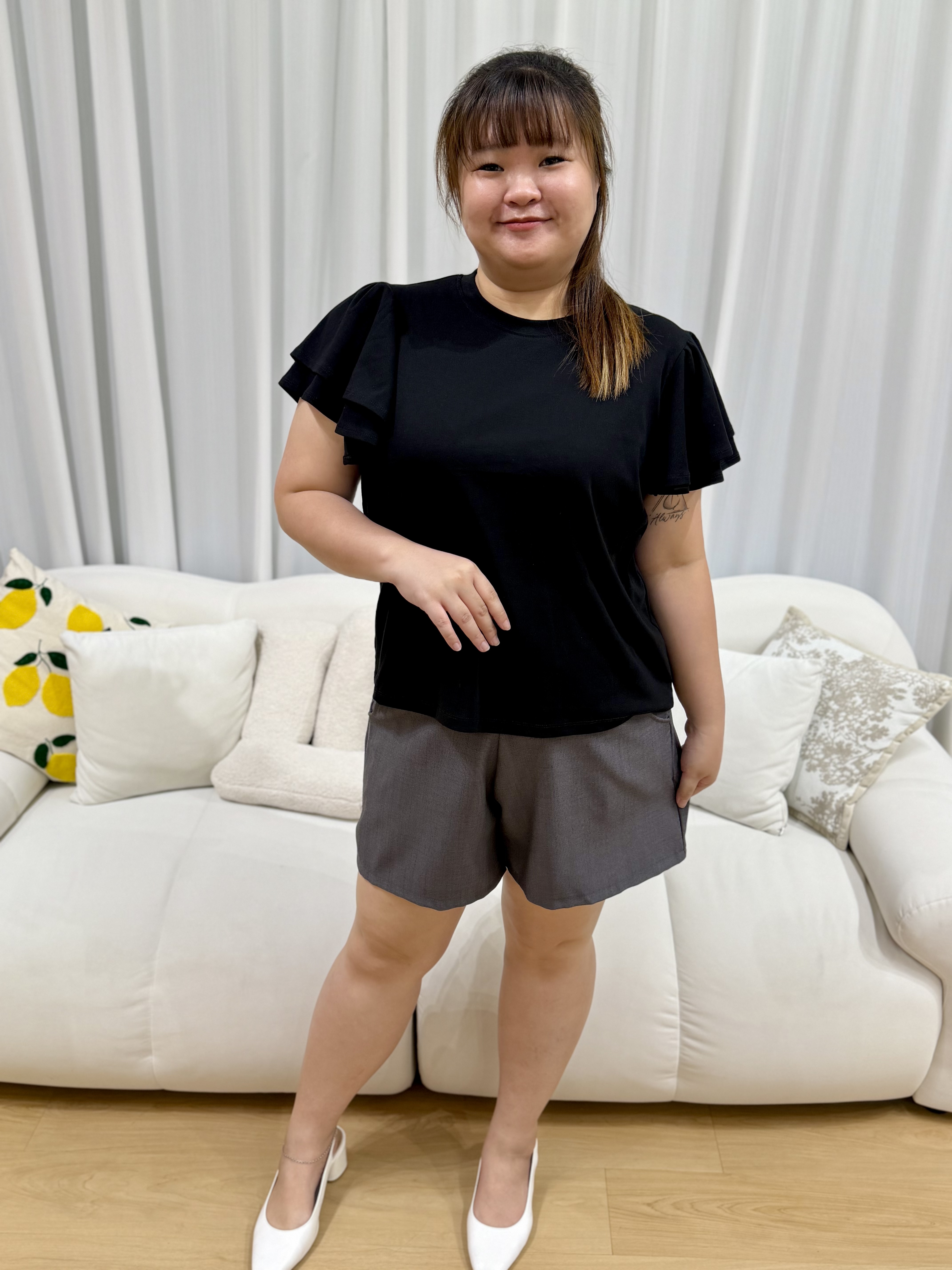 Love+ Queenie Slim Fit Shorts | Plus Size Shorts