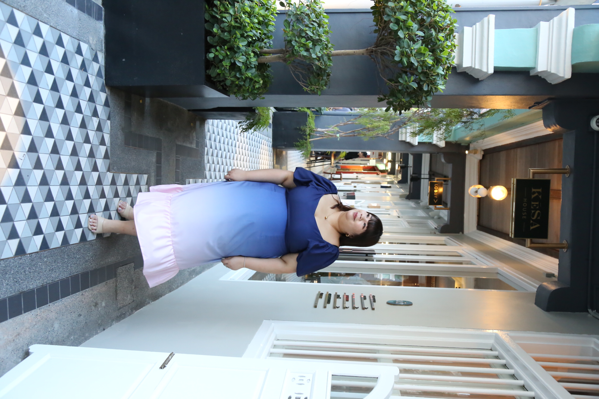 Love+ Carly Marlowe Pink Ombre Dress | Plus Size Dress