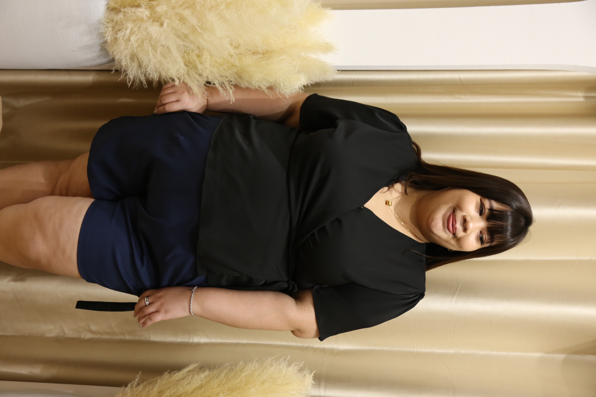 Love+ Aliza Black Wrappy Top | Plus Size Top