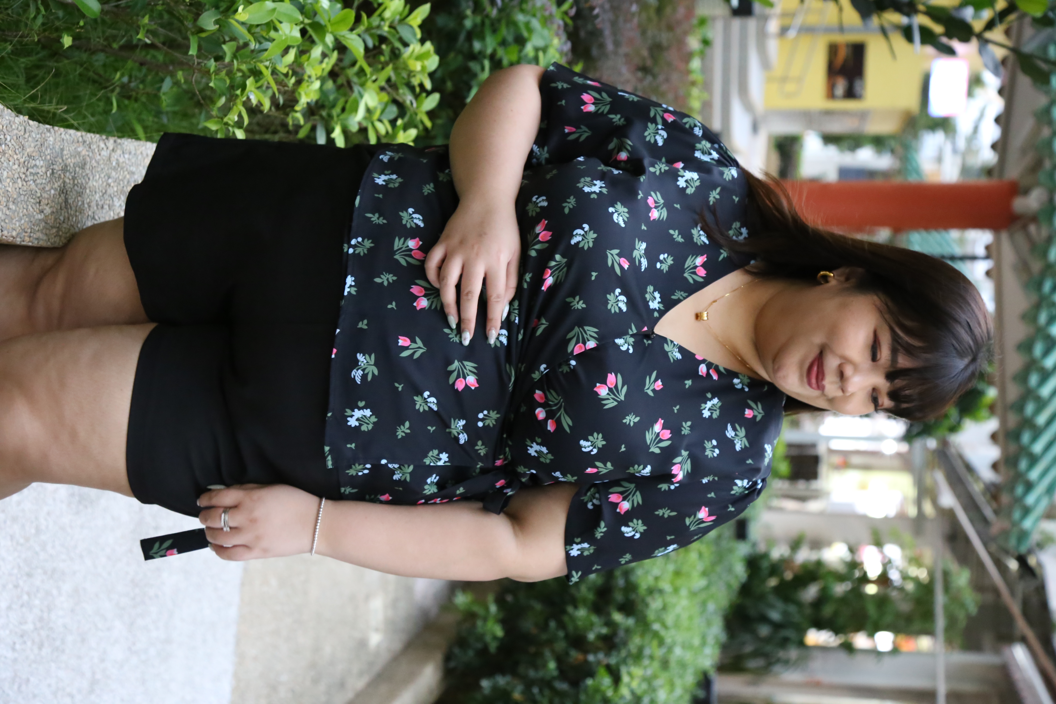 Love+ Aliza Floral Wrappy Top | Plus Size Top