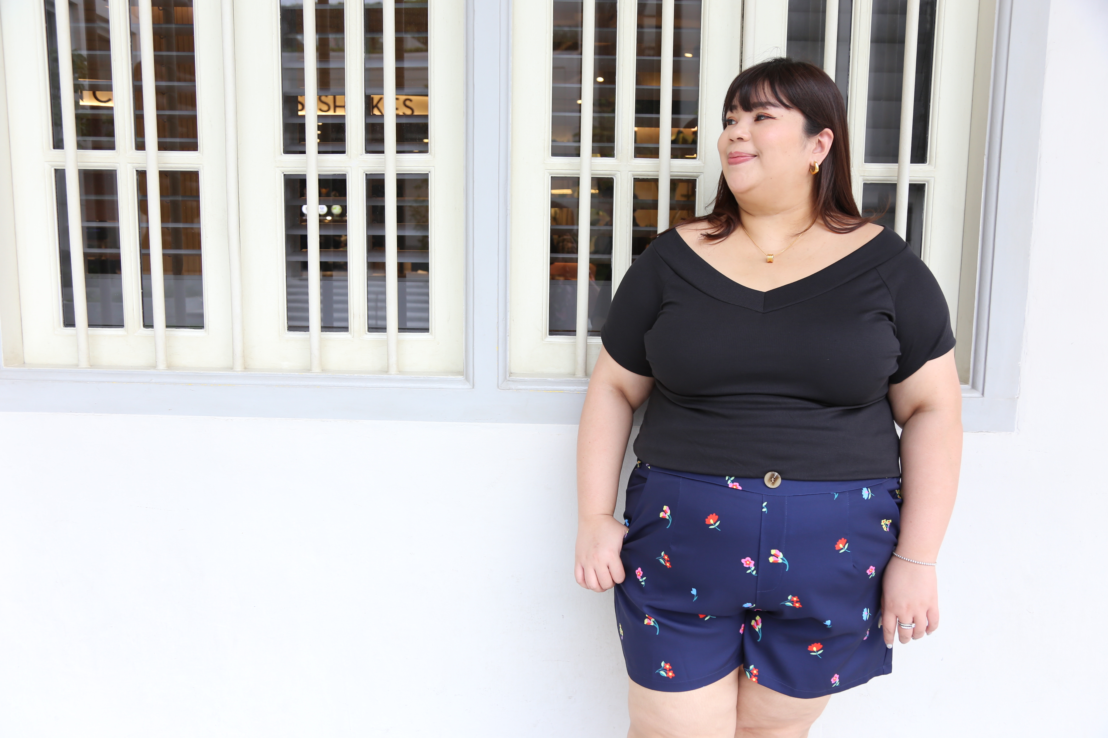 Love+ Lea Sasha Floral Shorts | Plus Size Bottom