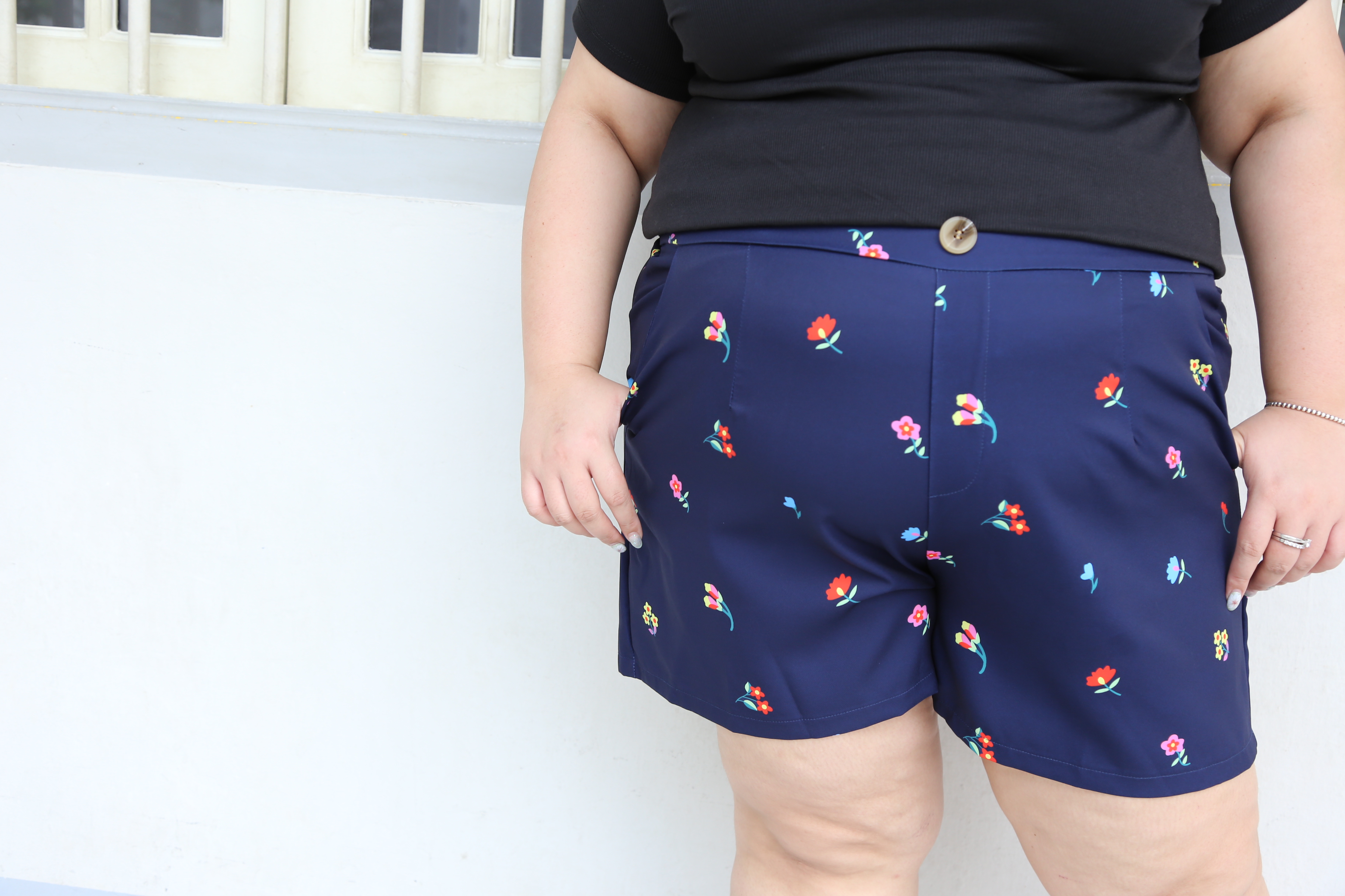 Love+ Lea Sasha Floral Shorts | Plus Size Bottom