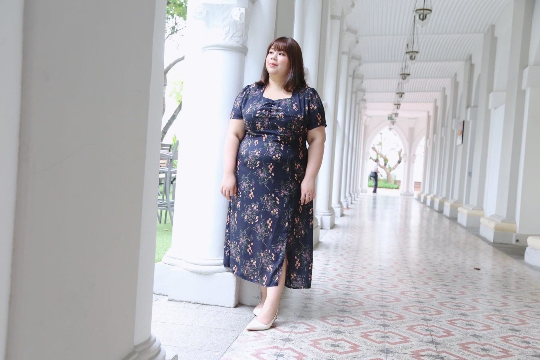 Love+ Voila Floral Maxi Dress|Plus Size Maxi Dress