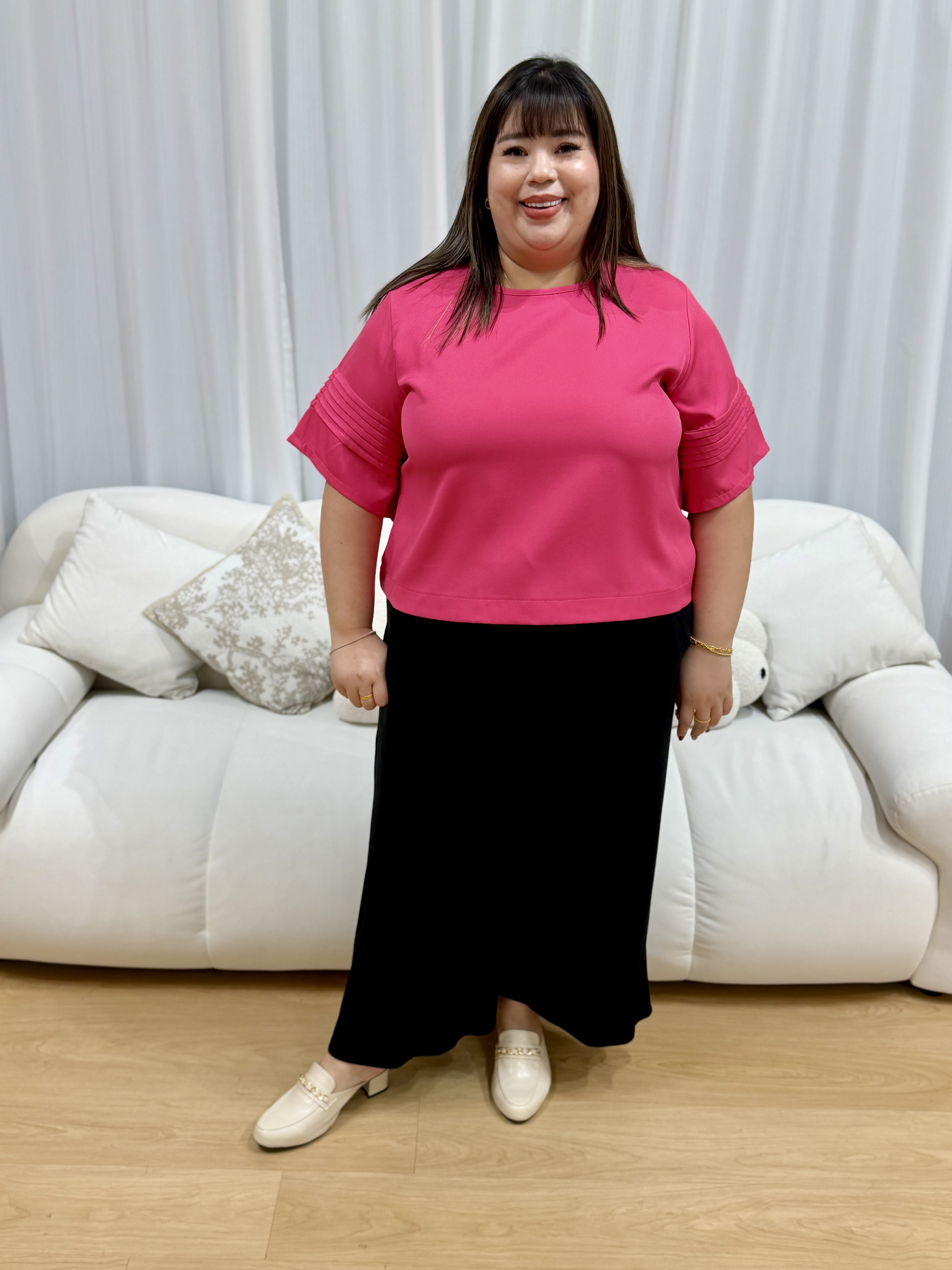 Kimono Poly Rank Top | Plus Size Top