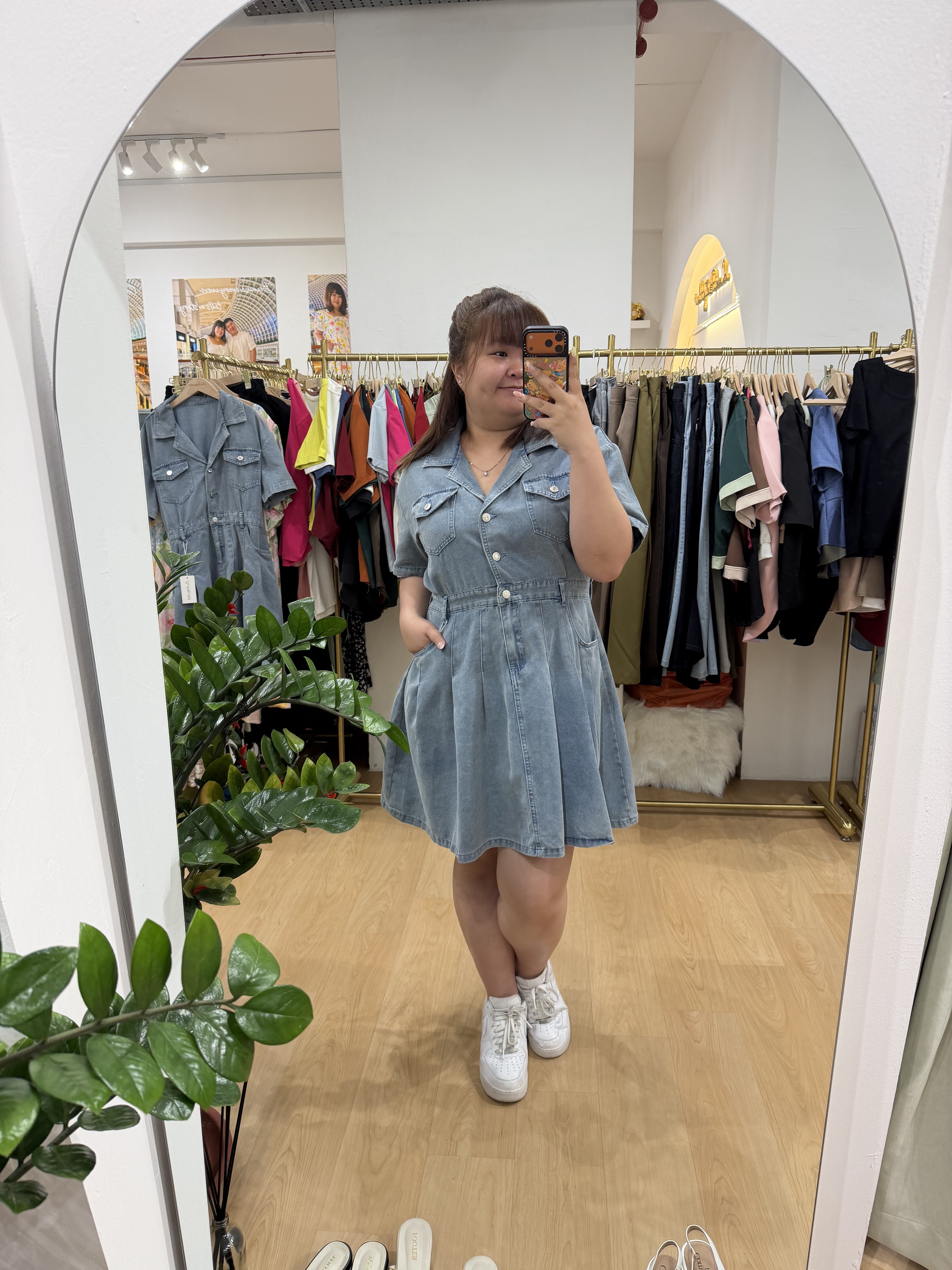 Love+ Denim Slimflex Dress | Plus Size Denim Dress