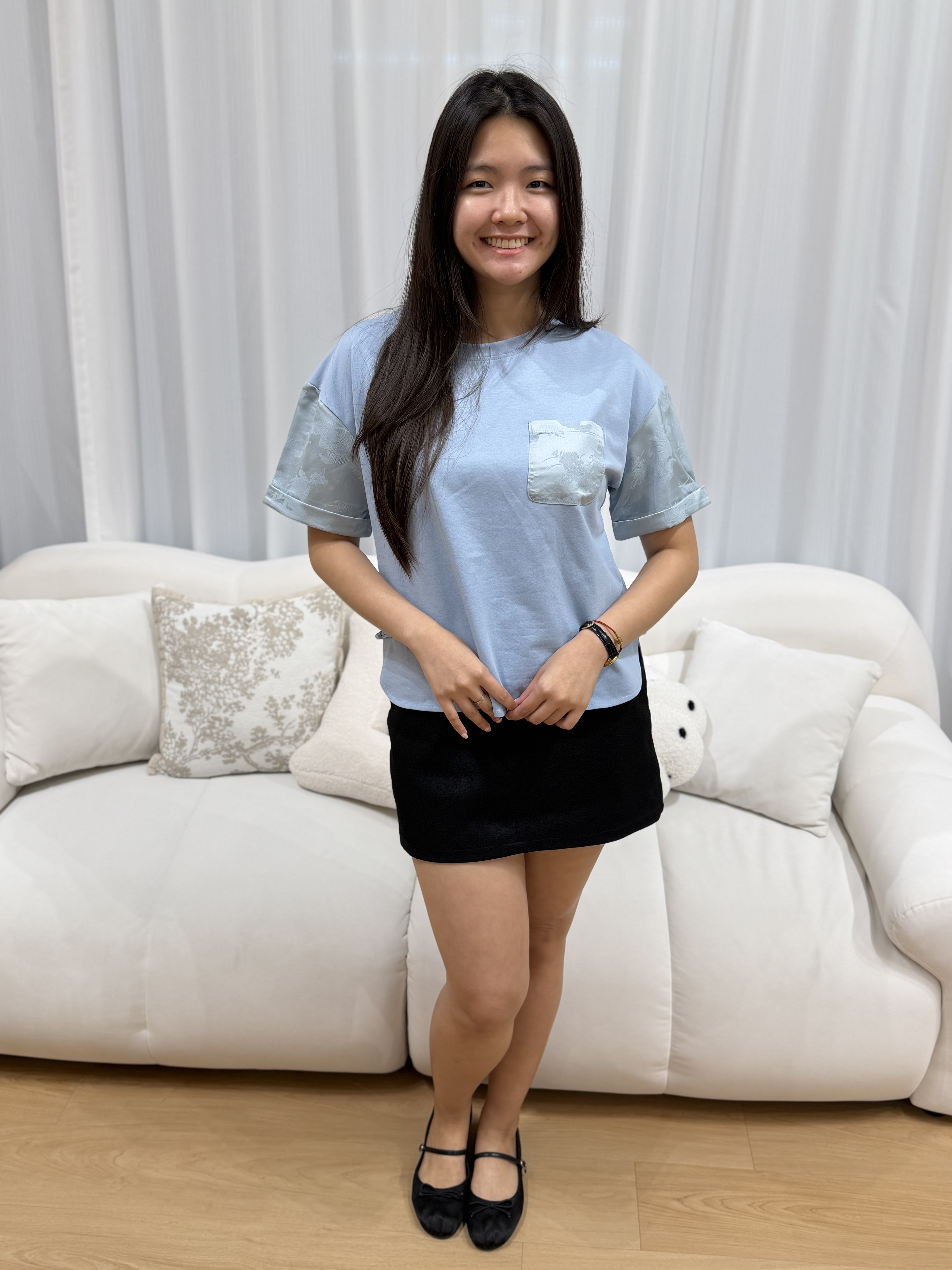 Boxley Pocket Qipao Top | Plus Size Top