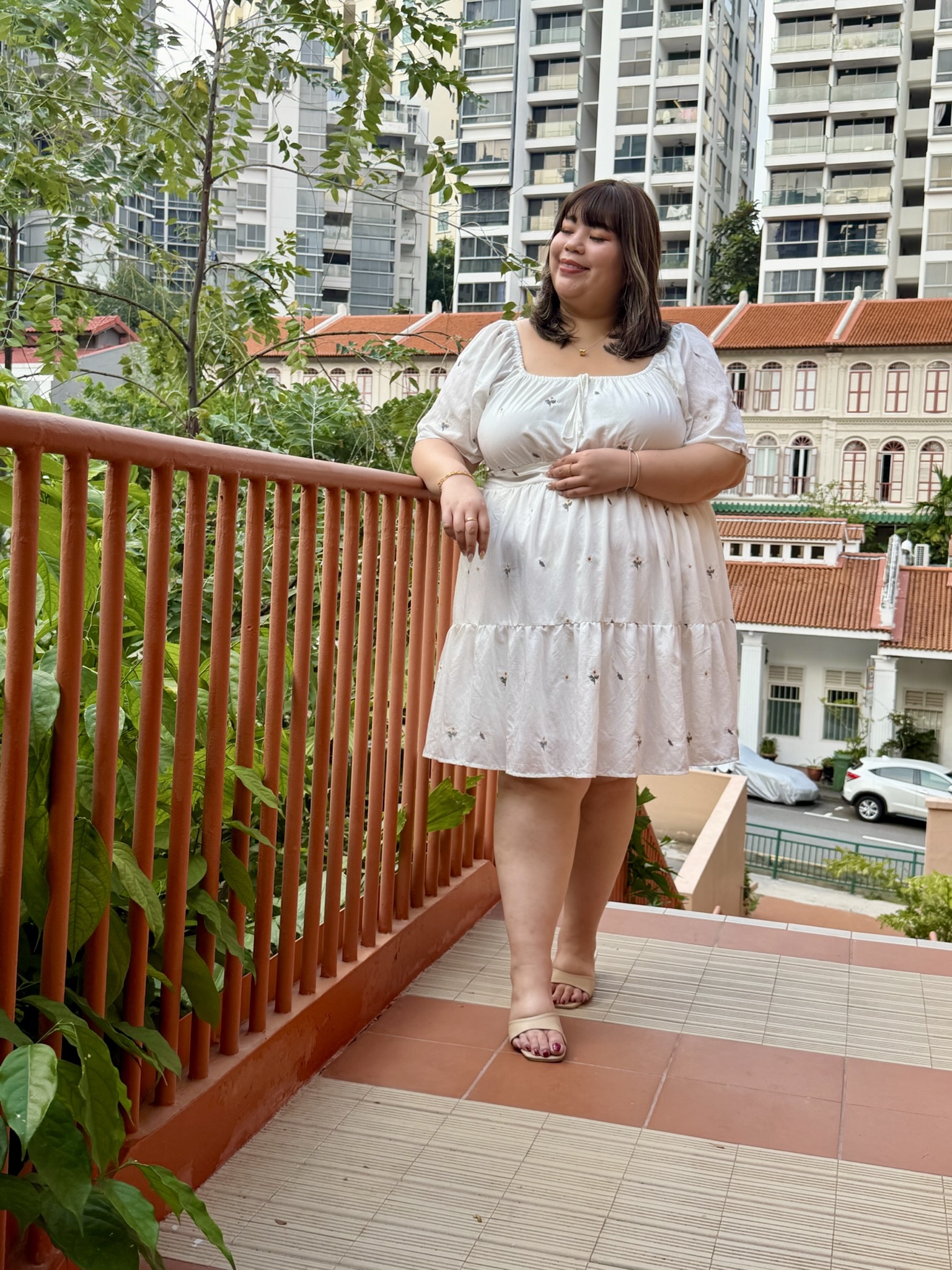 Love+ Evangeline 3D Floral Dress | Plus Size Dress