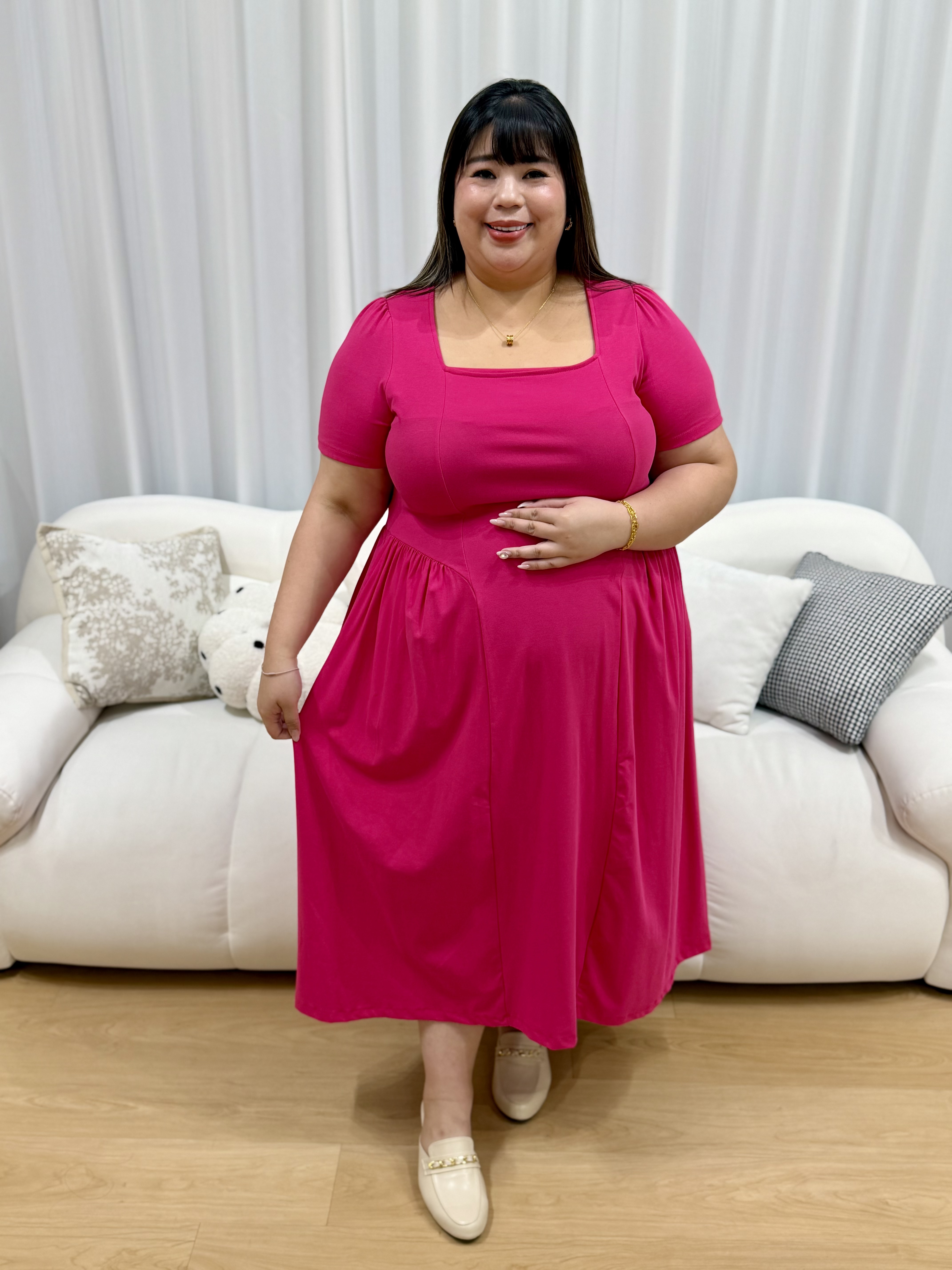 Love+ Welcia MAXI Flutter Premium Cotton Dress | Plus Size Dress