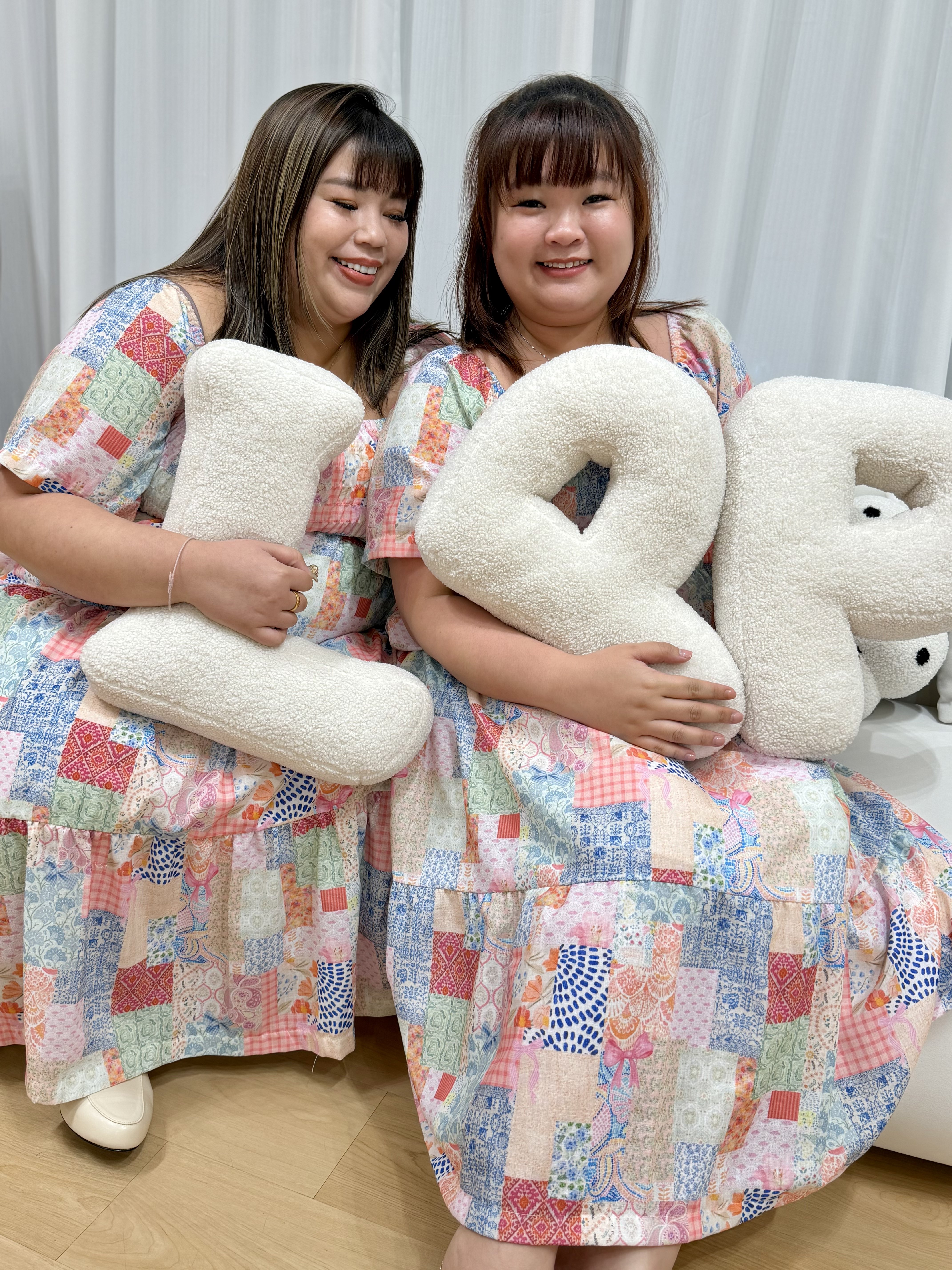 Love+ Ladies Colette Familie Patch Tiles Midi Dress | Plus Size Dress