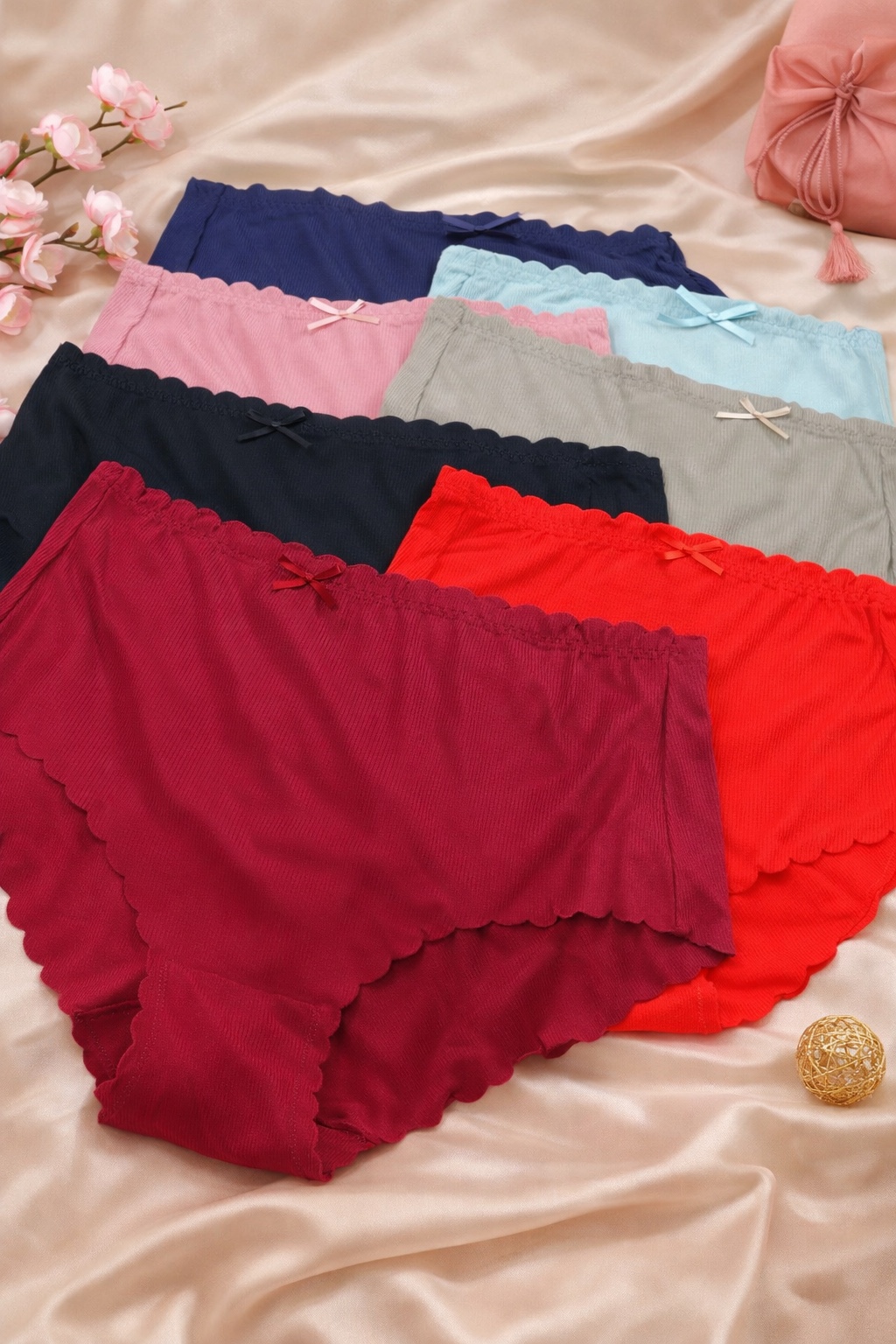 [NEW]Love+ Wooloo Seamless Panties | Plus Size Lingerie