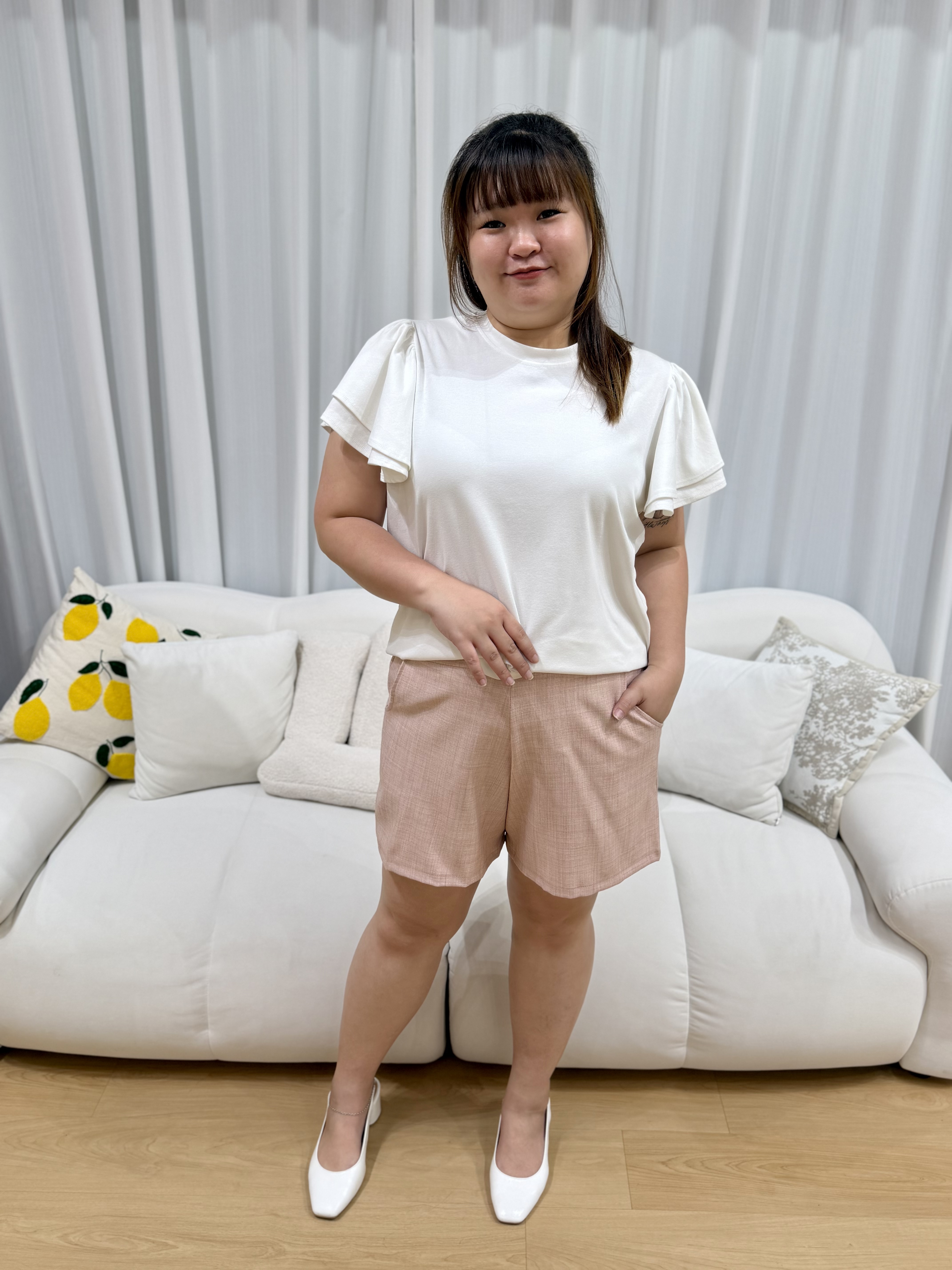 Love+ Queenie Slim Fit Shorts | Plus Size Shorts