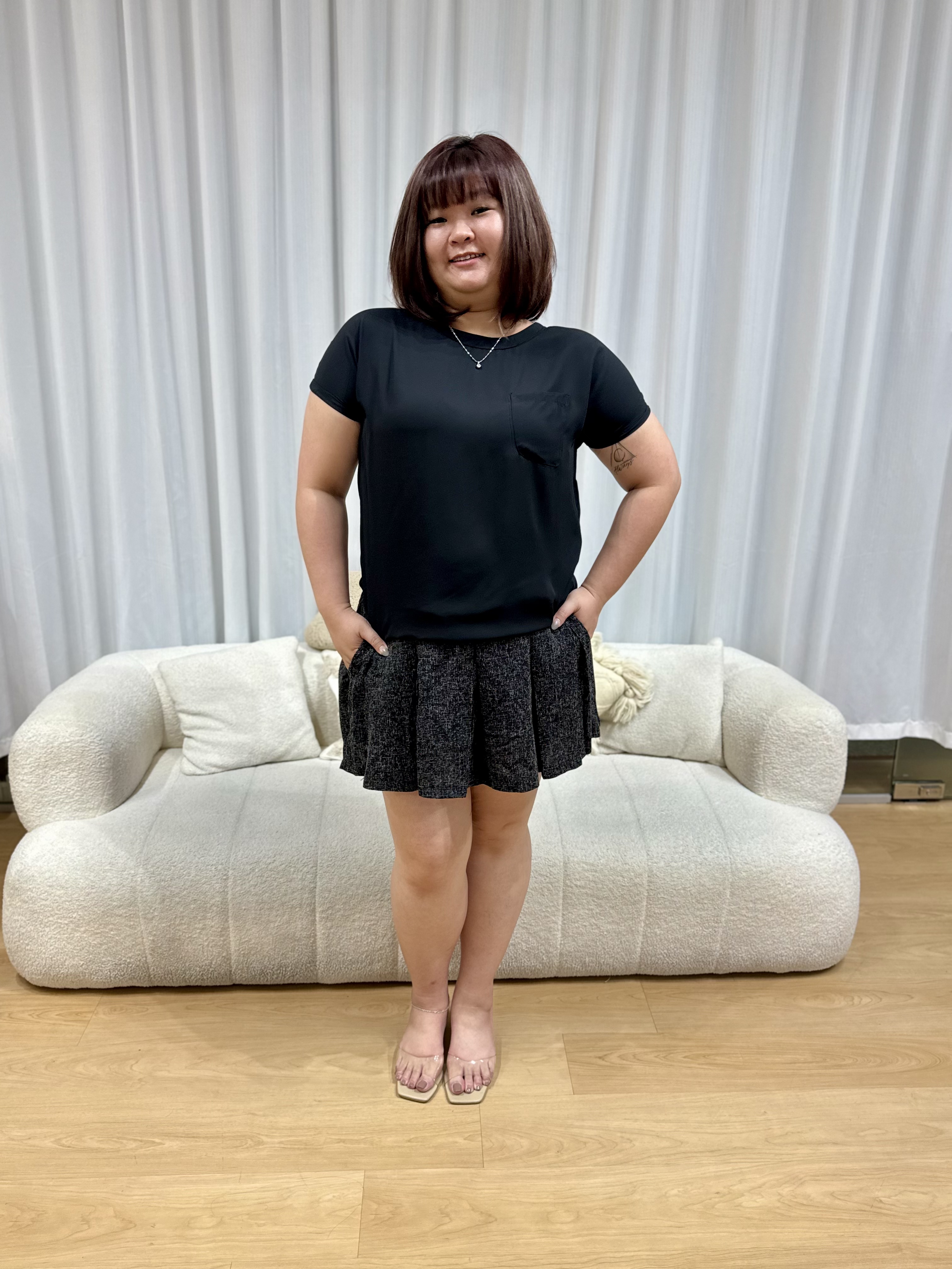 Coco Tweet Skorts | Plus Size Skorts