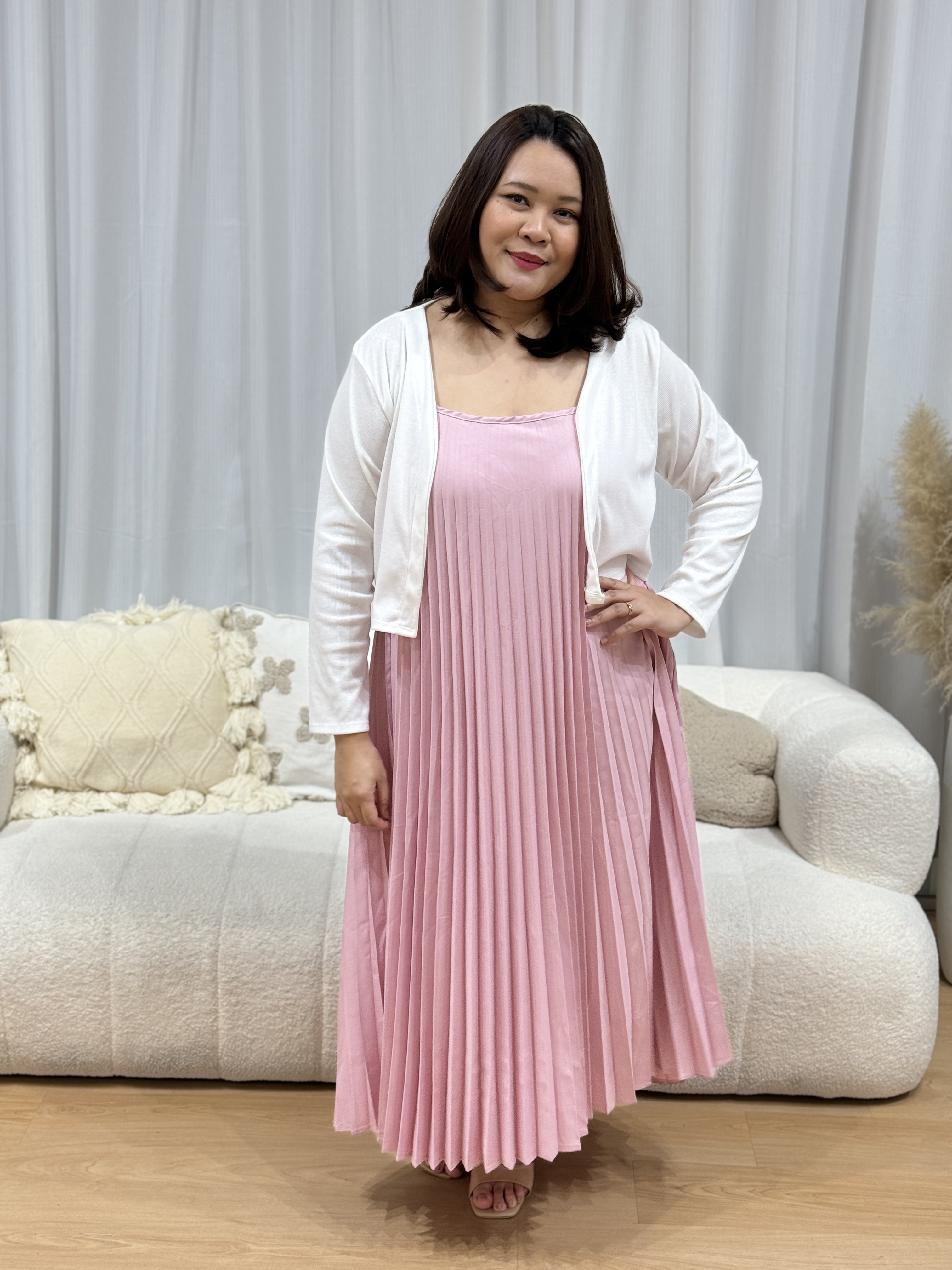 Jacinta Pleated Dress | Plus Size Dress