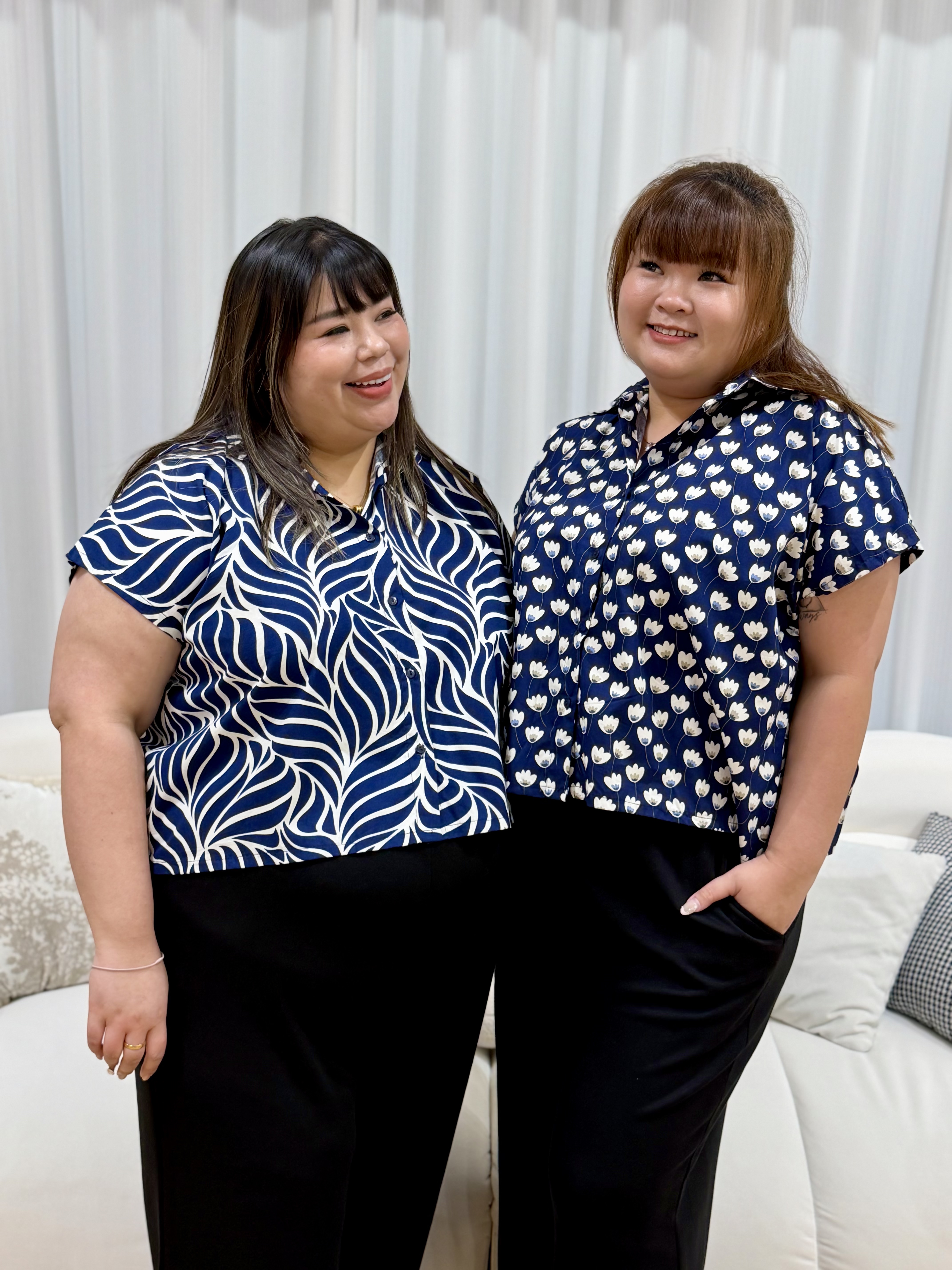 Tansy Linen Button Shirt Top | Plus Size Top