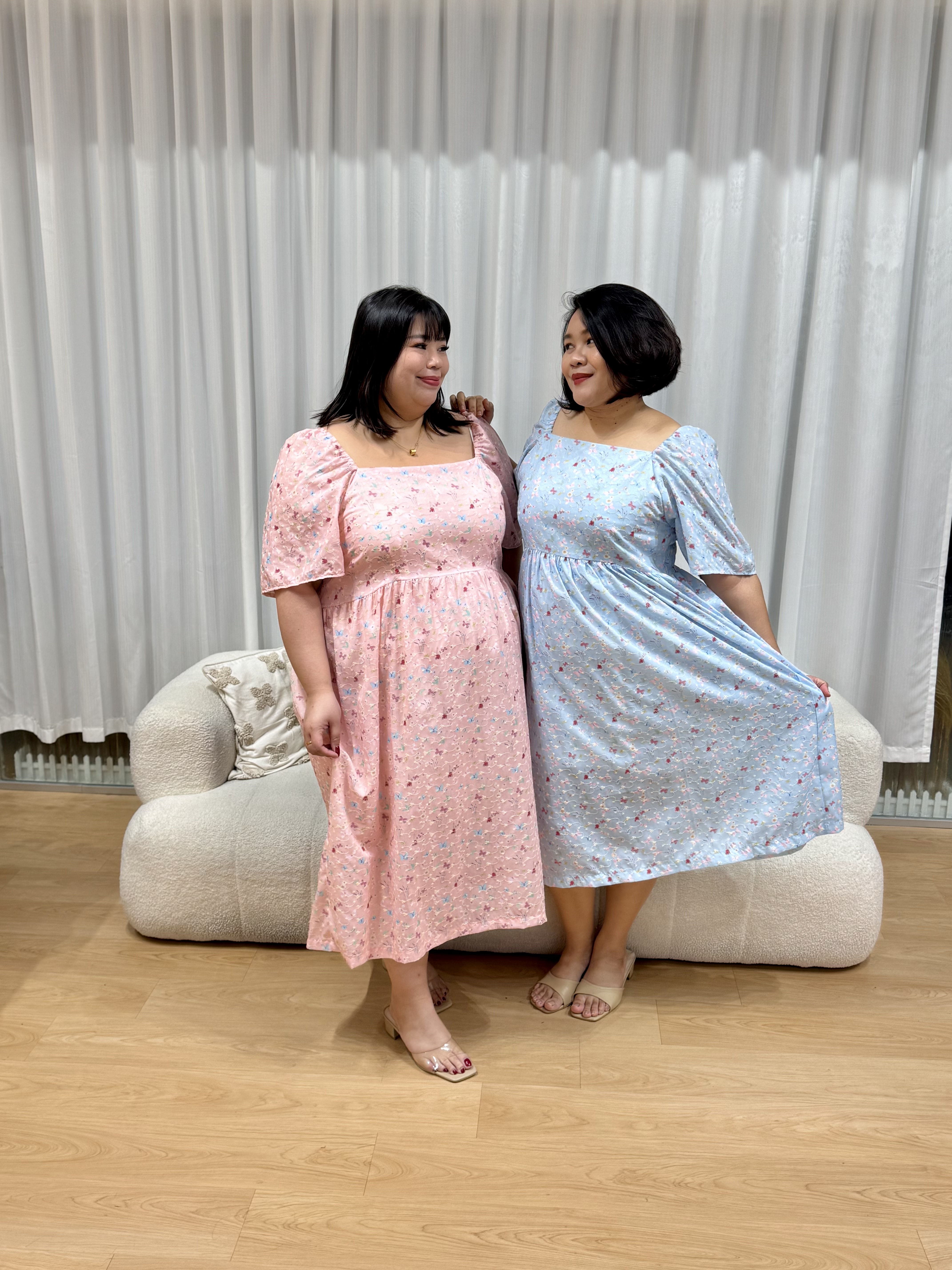 Love+ Tammy Embroidery Lace Dress | Plus Size Dress