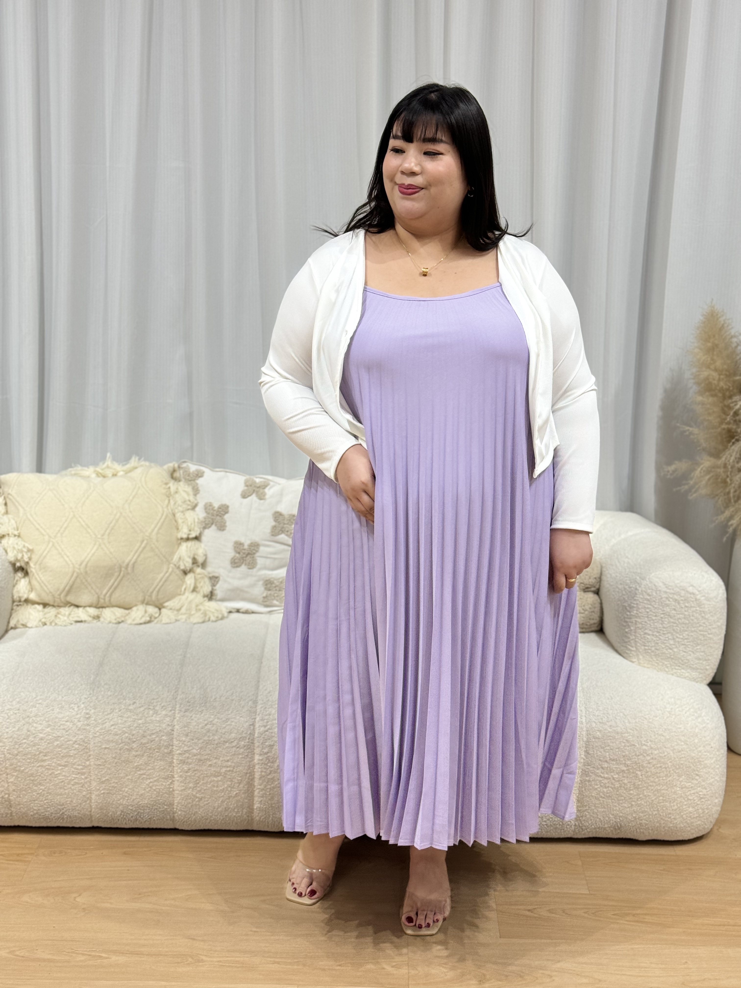 Jacinta Pleated Dress | Plus Size Dress
