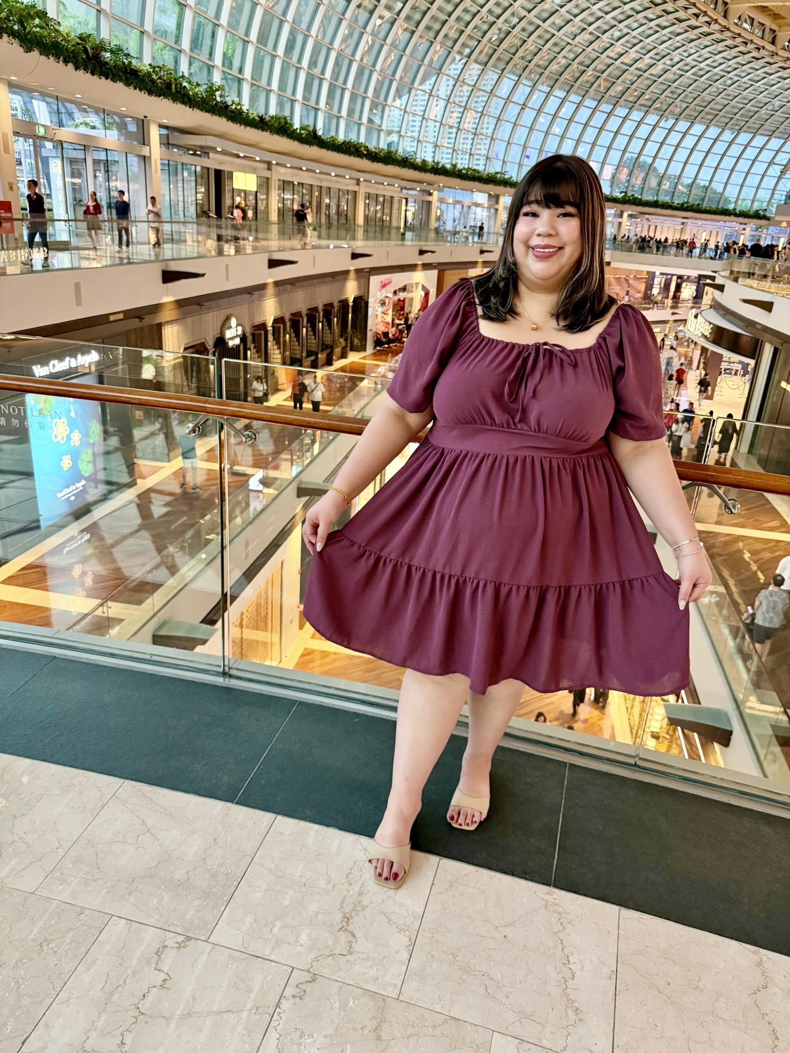 Love+ Evangeline Solid Plain Dress | Plus Size Dress
