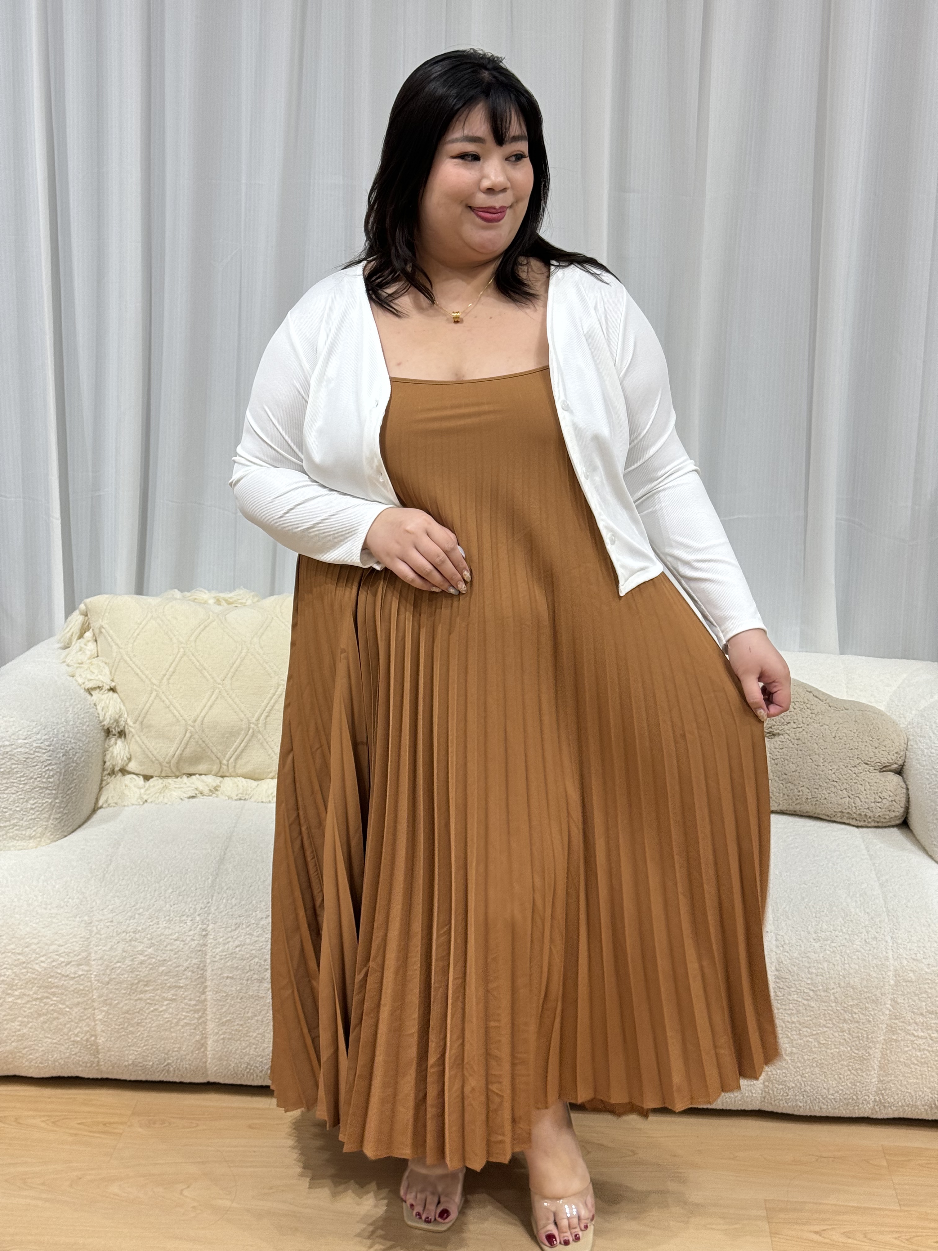 Jacinta Pleated Dress | Plus Size Dress