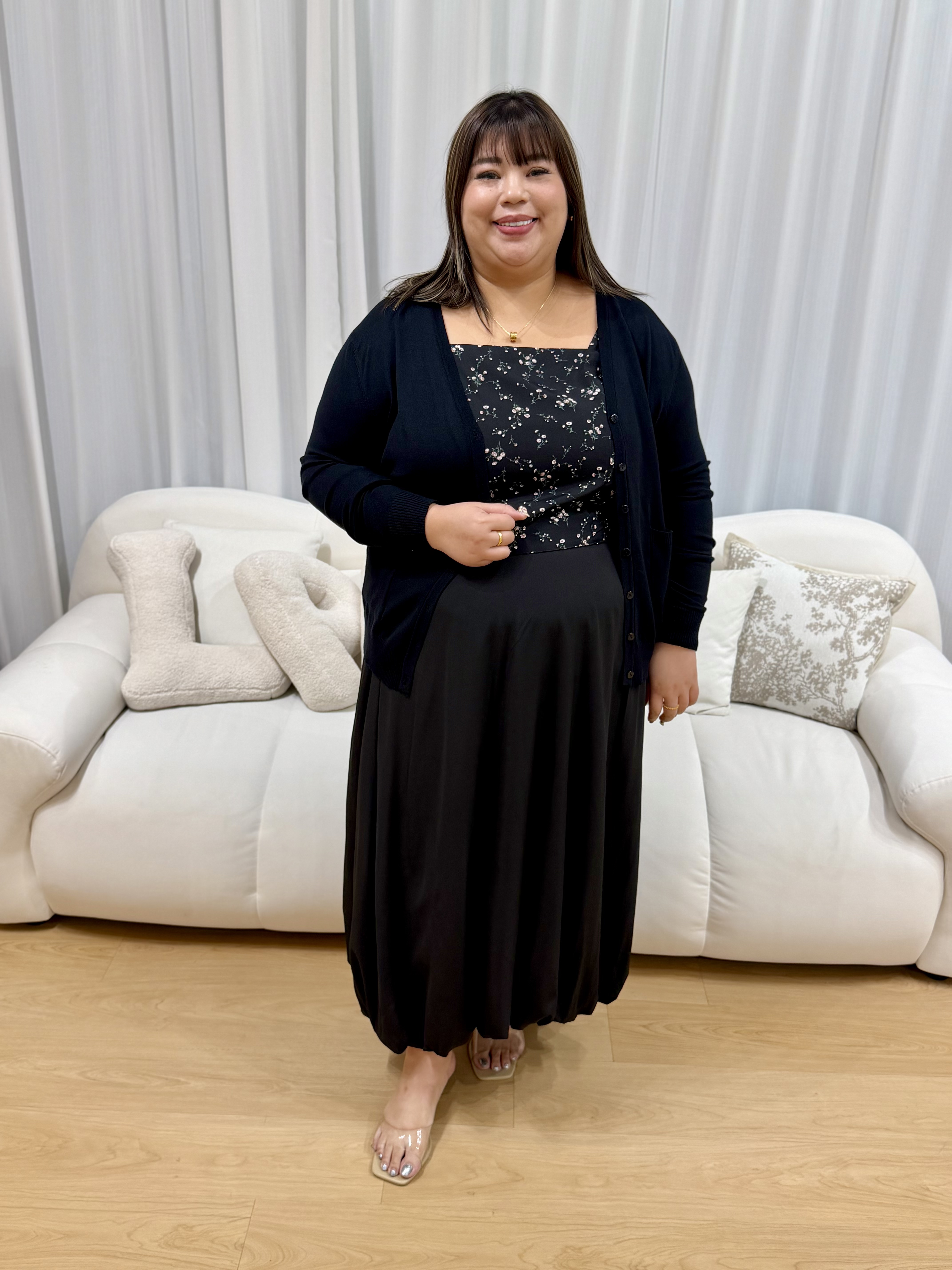 Tansy Abstract Floral Top (II) | Plus Size Top