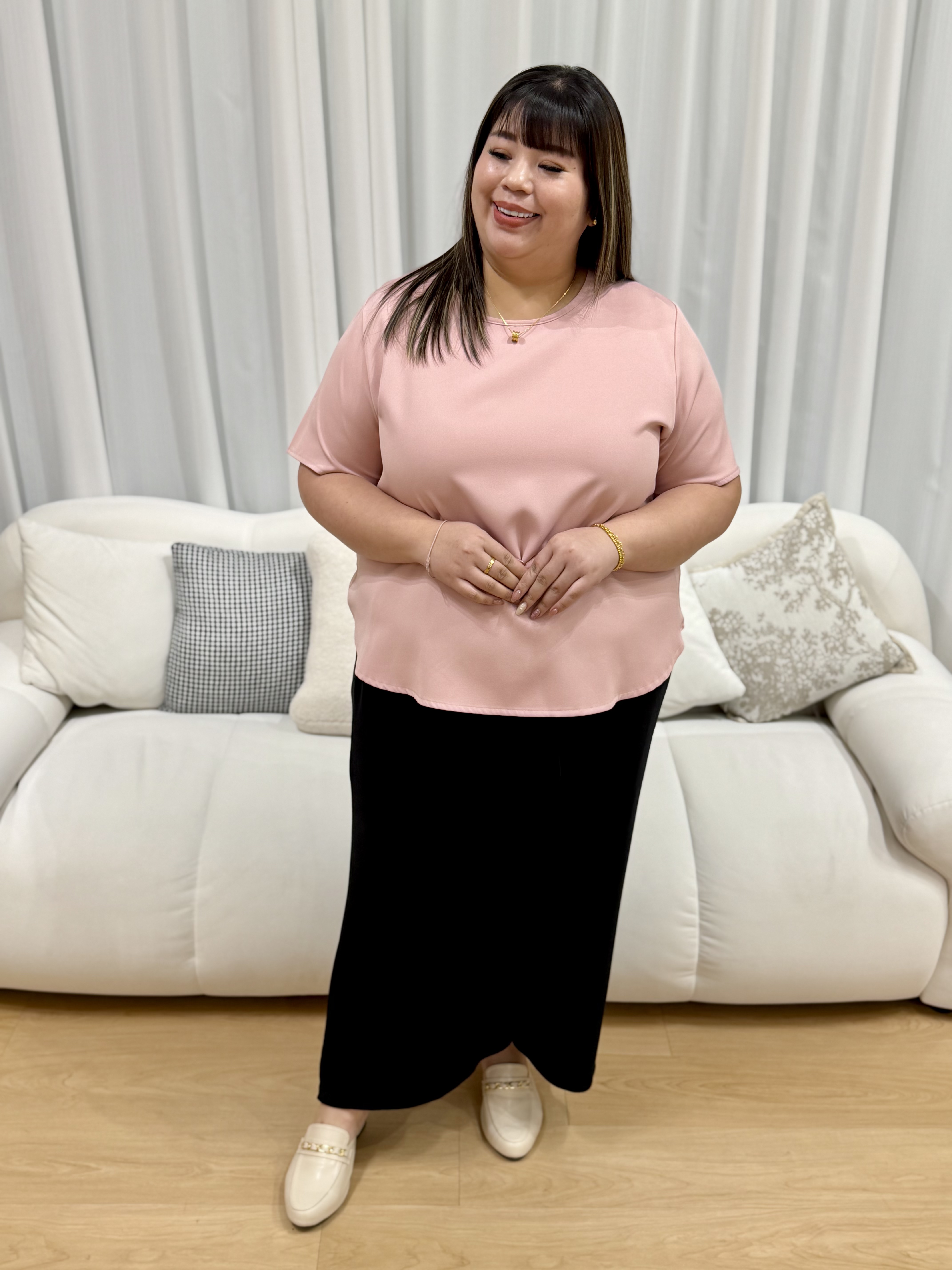 [Copy]Pastel Milaa Smoothie Top | Plus Size Top