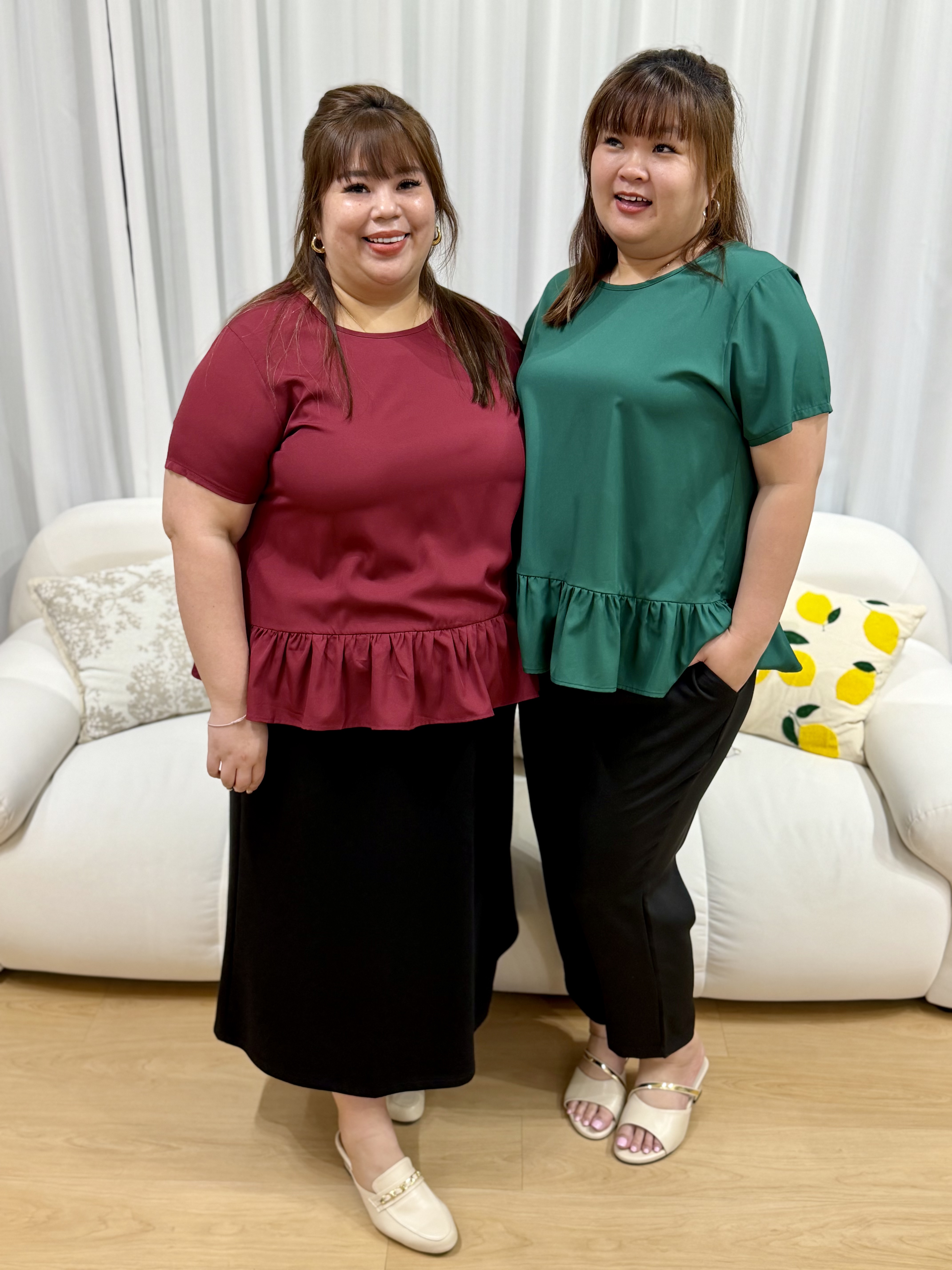Love+ Lola Peplum Top | Plus Size Top