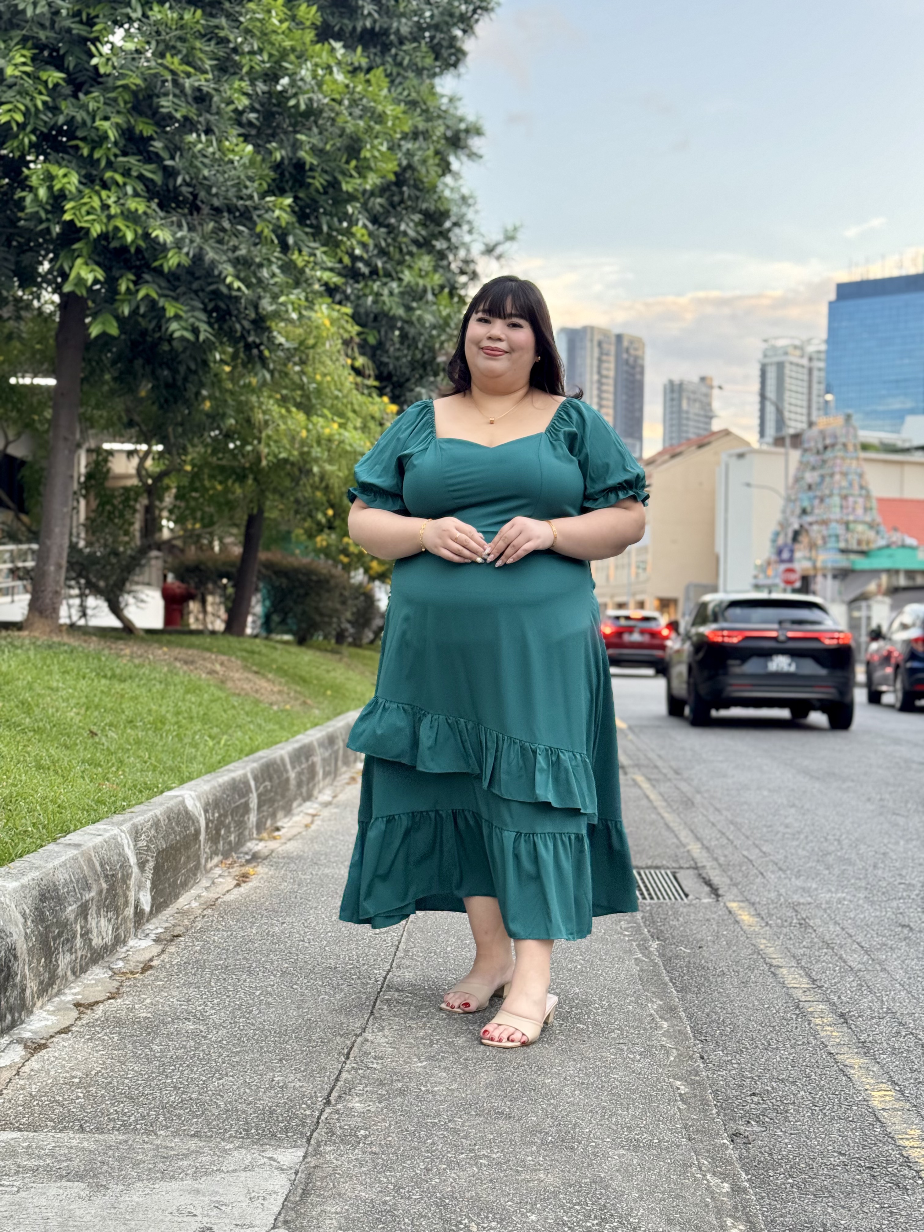 [New]Love+ Kelsia Solid Maxi Dress