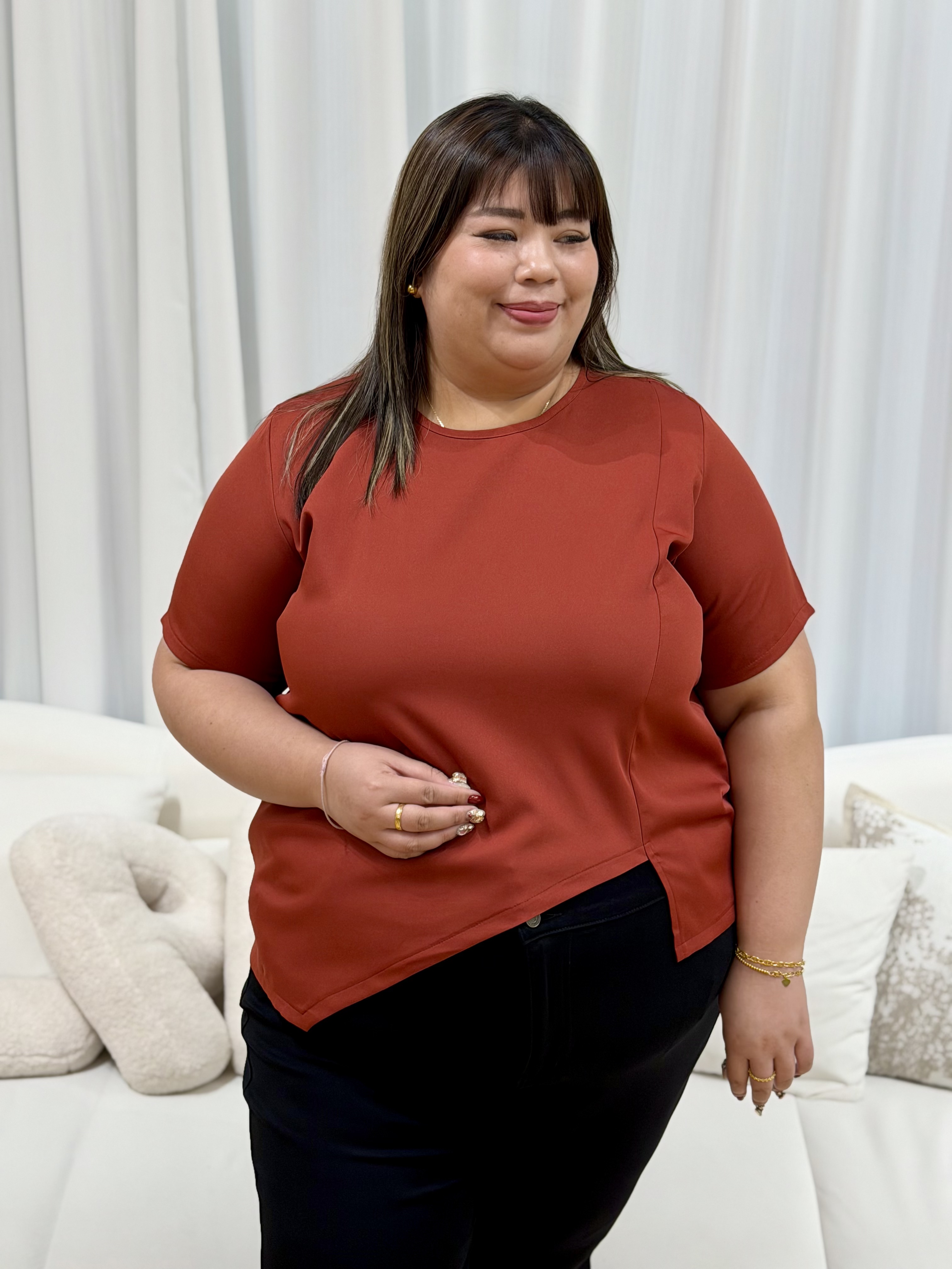 Eleanor Eve Cut Top | Plus Size Top