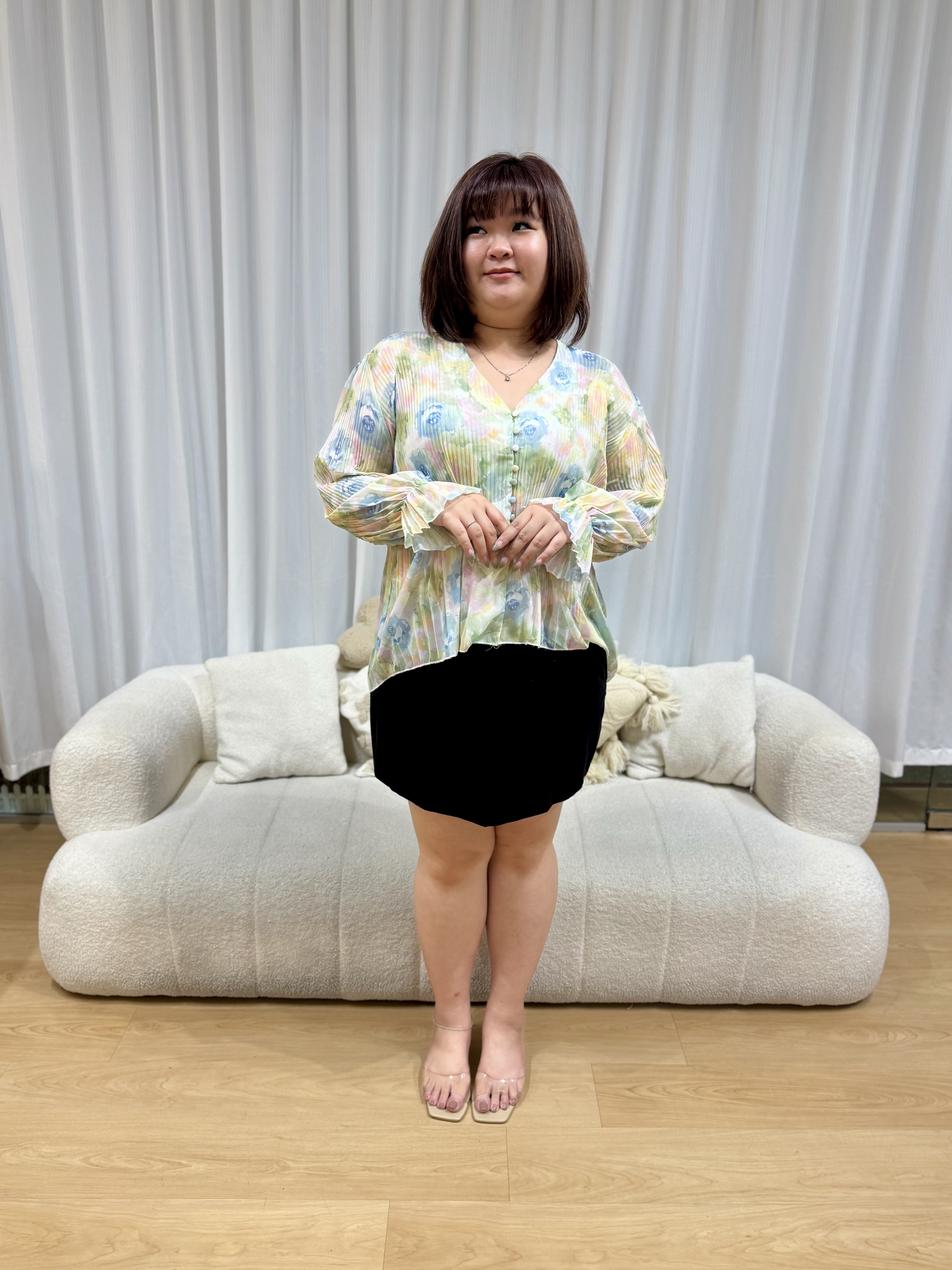 Chiffon Tai Tai Top | Plus Size Top